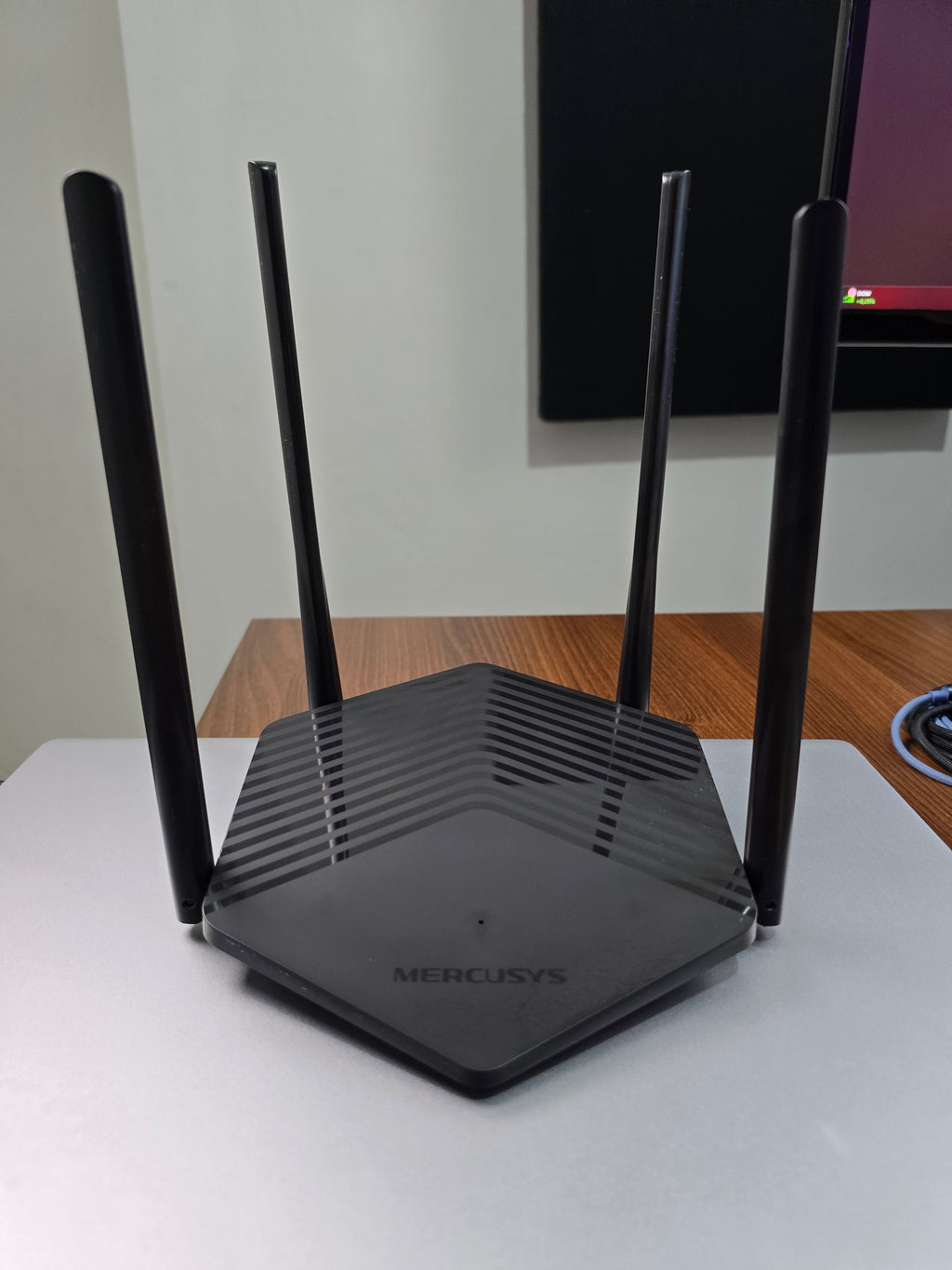 ROTEADOR WI-FI 6 MERCUSYS MR60X AX1500 – DUAL BAND GIGABIT E ALTA COBERTURA!