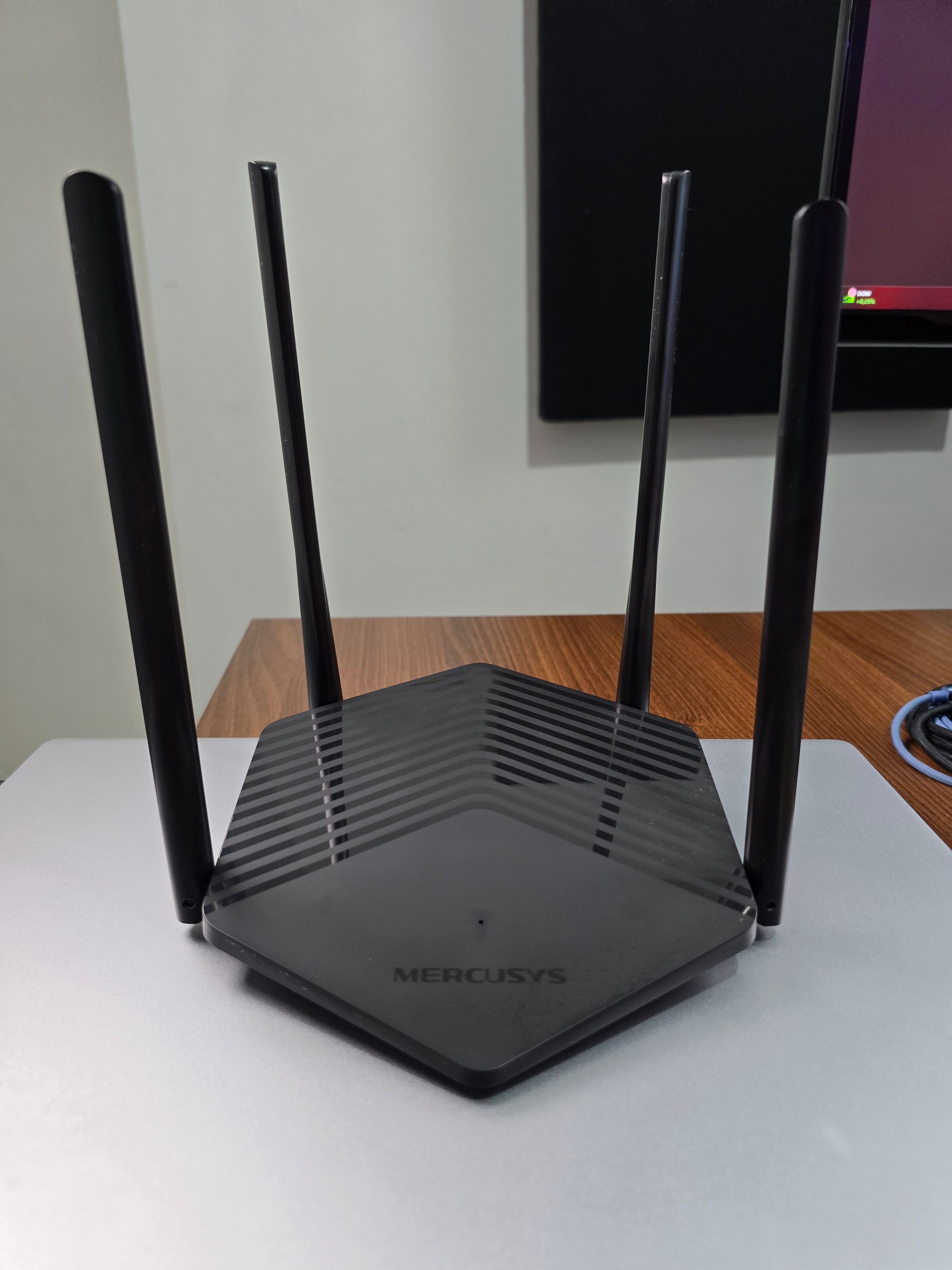 ROTEADOR WI-FI 6 MERCUSYS MR60X AX1500 – DUAL BAND GIGABIT E ALTA COBERTURA!