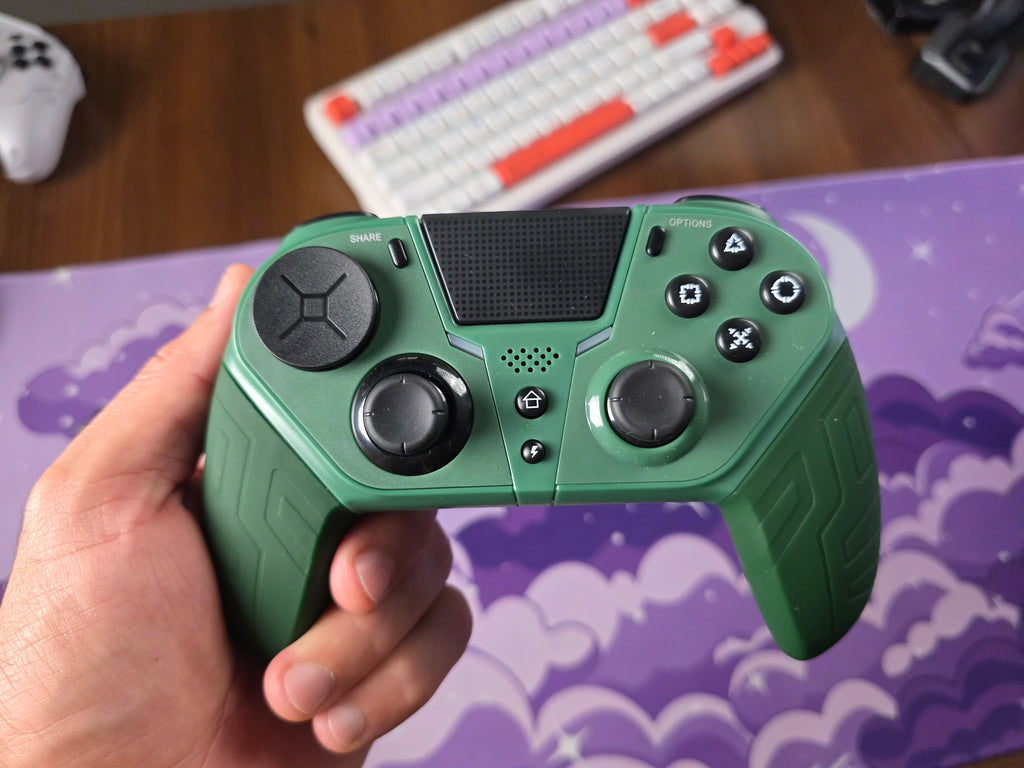 CONTROLE BLUETOOTH PARA PS4 / PS3 / PC E ANDROID – WIRELESS GAMEPAD!