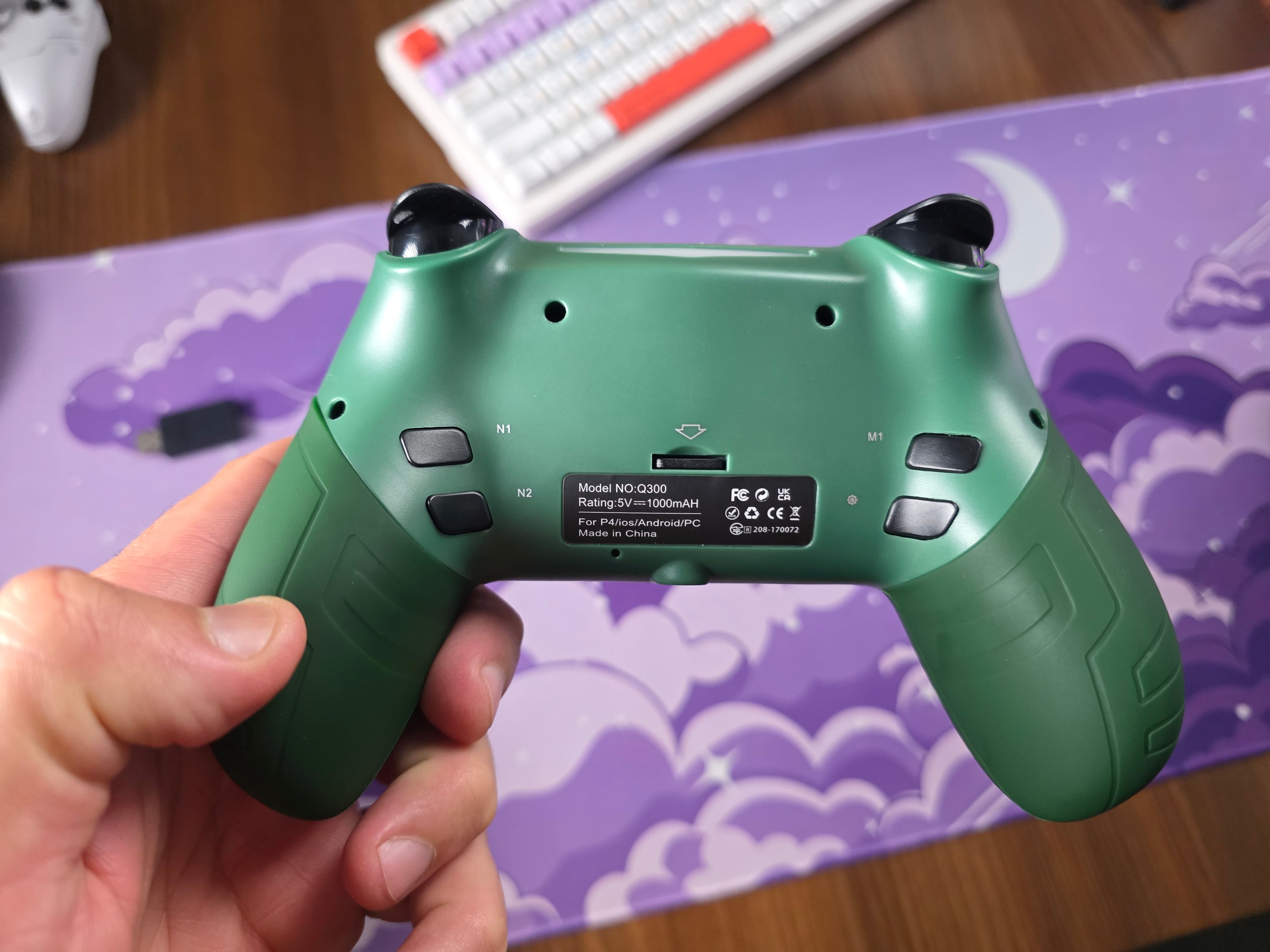 CONTROLE BLUETOOTH PARA PS4 / PS3 / PC E ANDROID – WIRELESS GAMEPAD!
