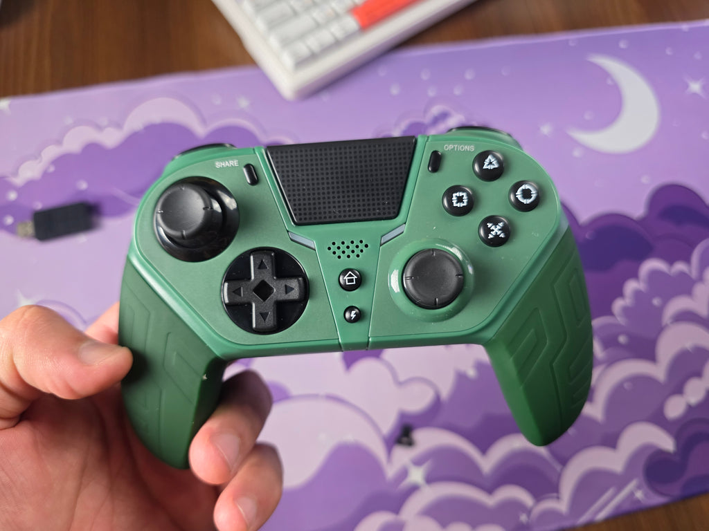 CONTROLE BLUETOOTH PARA PS4 / PS3 / PC E ANDROID – WIRELESS GAMEPAD!