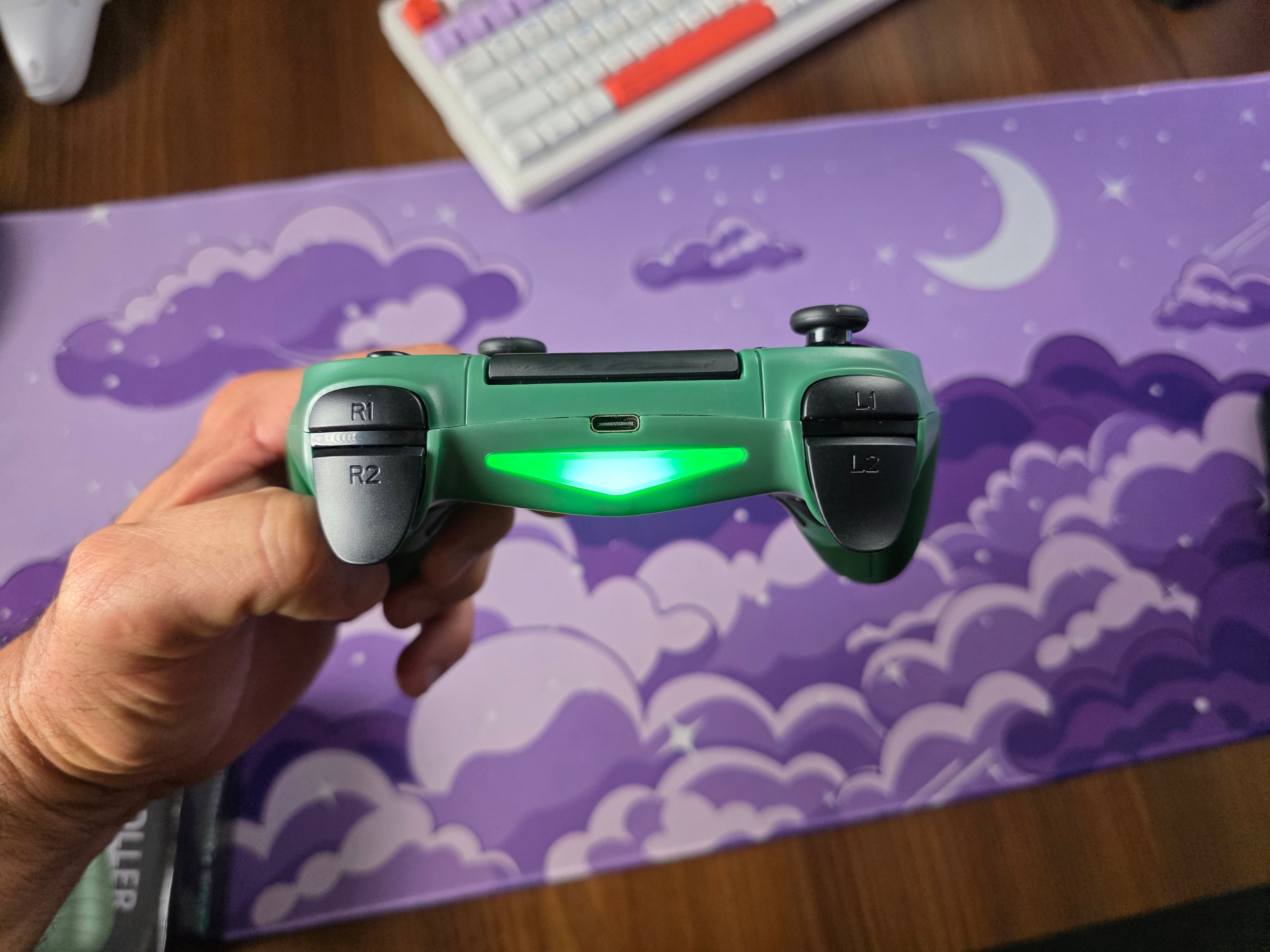 CONTROLE BLUETOOTH PARA PS4 / PS3 / PC E ANDROID – WIRELESS GAMEPAD!