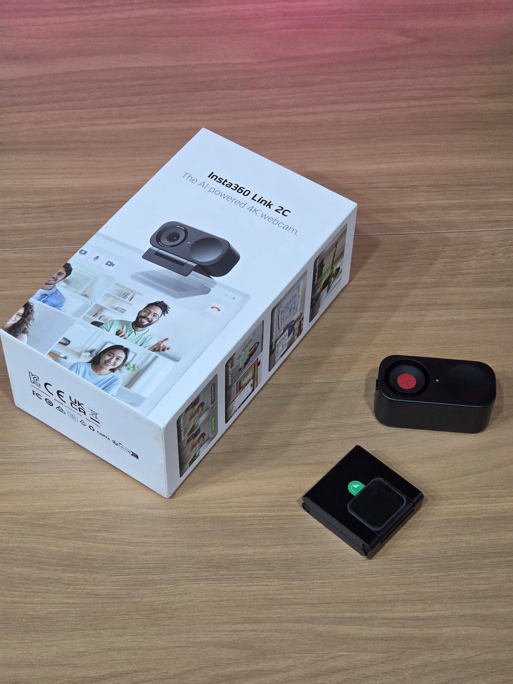 Insta360 Link 2C - Webcam 4K com IA | USB-C | Qualidade Profissional