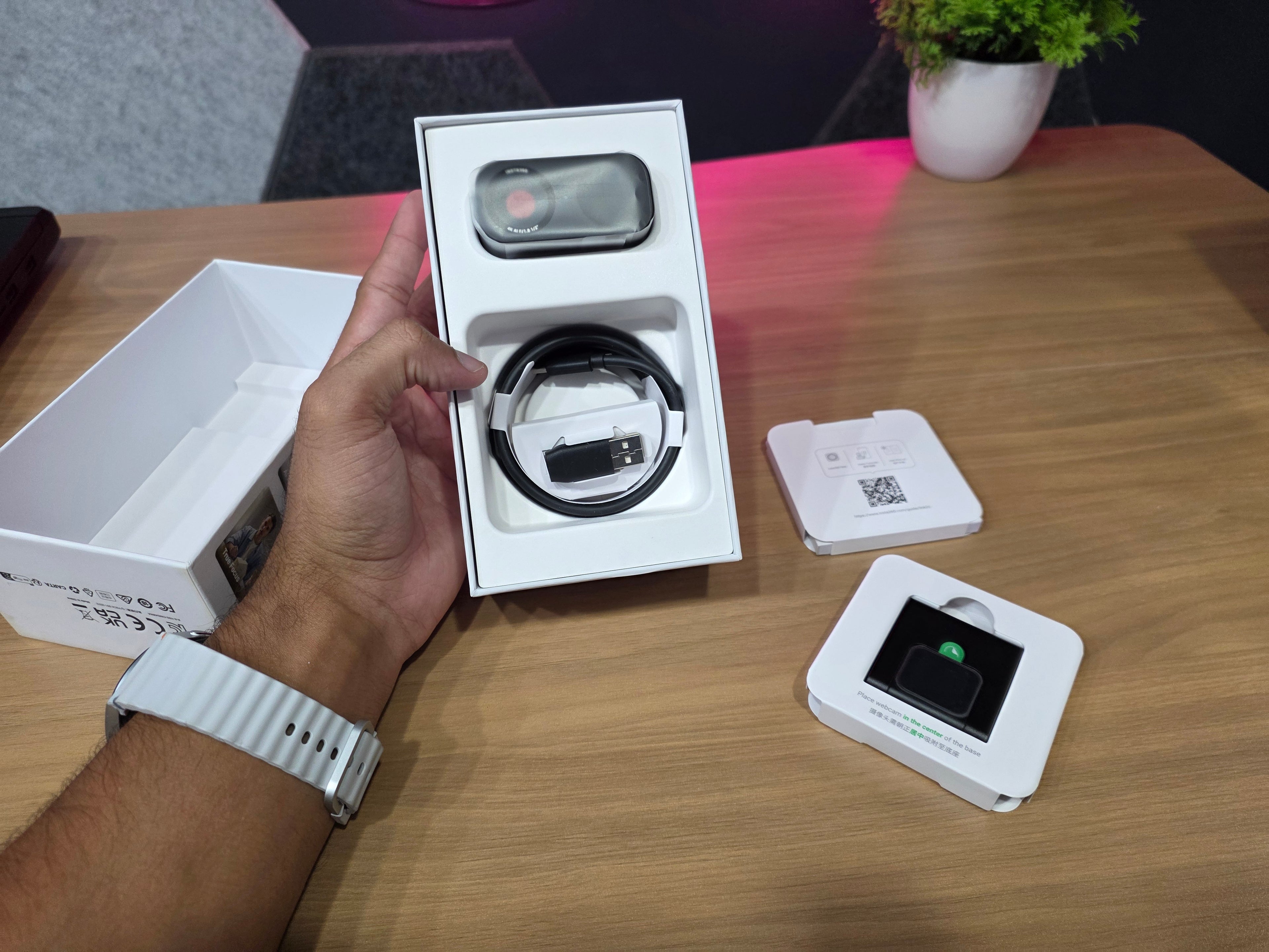 Insta360 Link 2C - Webcam 4K com IA | USB-C | Qualidade Profissional