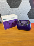 Controle 8BitDo Ultimate 2 Wireless – Edição Especial Roxa, Bluetooth Wireless e USB-C