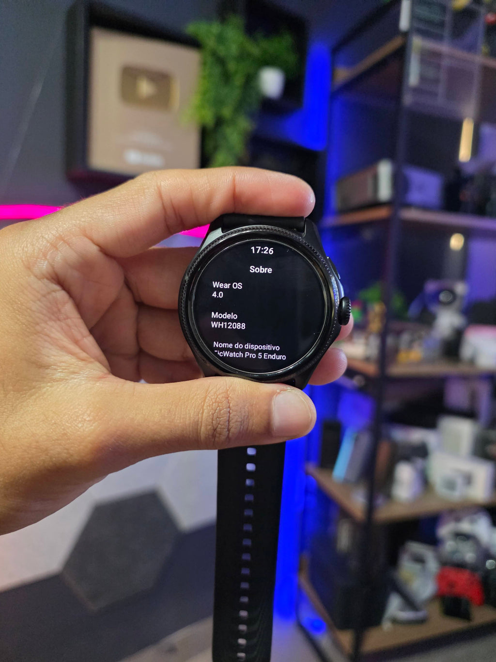 SMARTWATCH GALAXY WATCH 6 CLASSIC 43MM PRETO ⌚