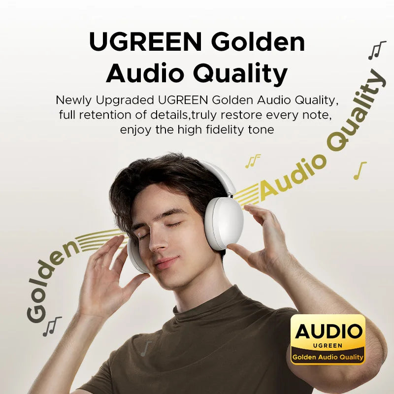Headphone Bluetooth UGREEN Studio Max2 Hi-Fi 80h Bluetooth 5.4