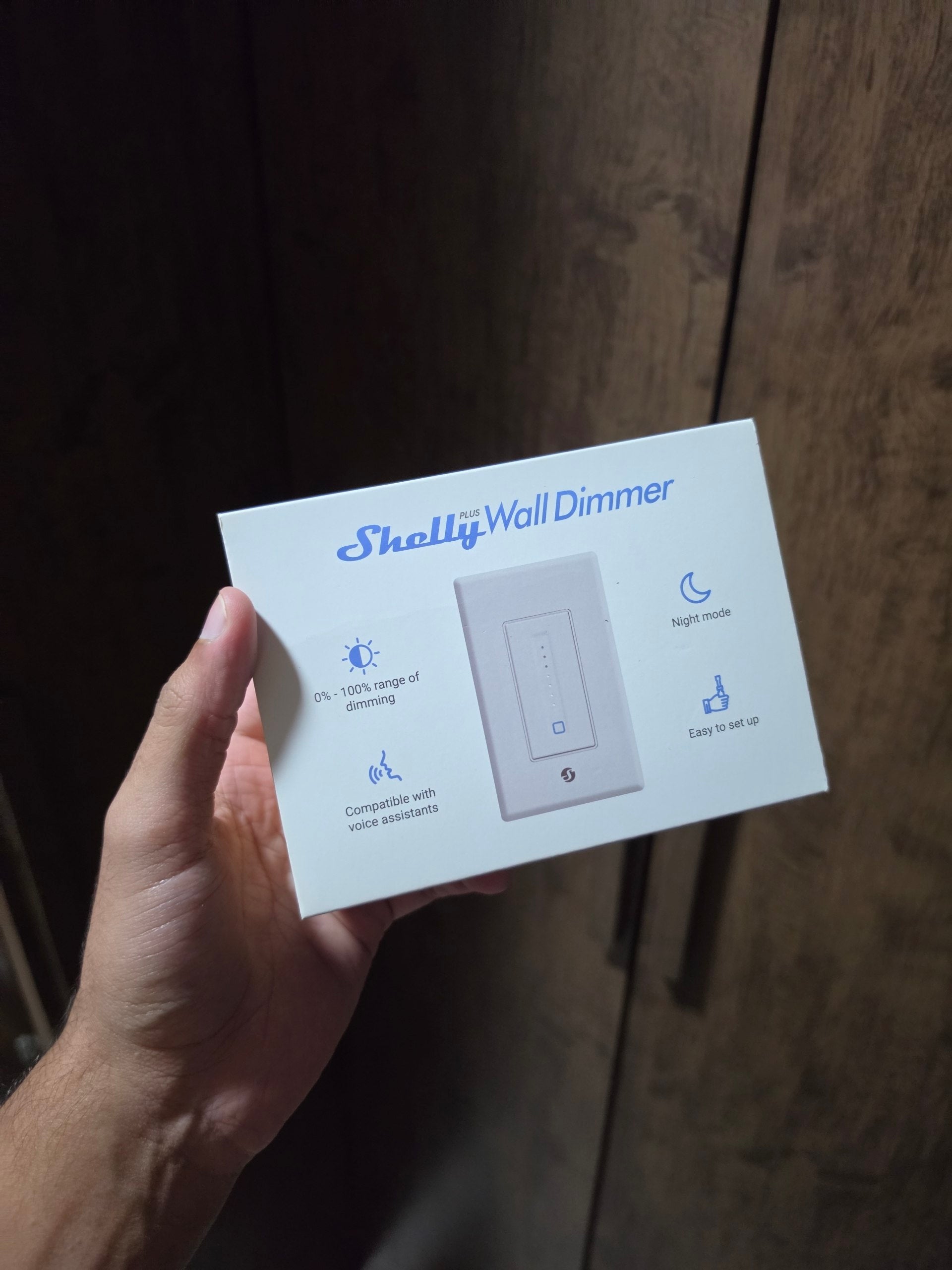 Interruptor Inteligente Shelly Wall Dimmer Wi-Fi Touch Alexa Google (Um dos melhores do mundo)