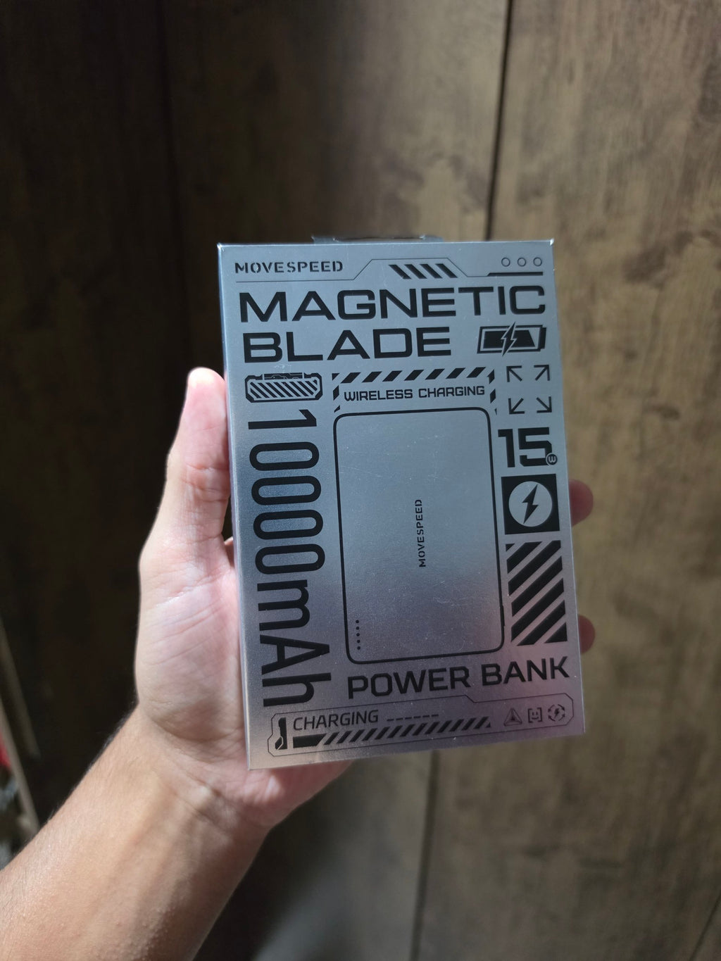 PowerBank Magnética MOVESPEED S10 10000mAh PD 20W MagSafe