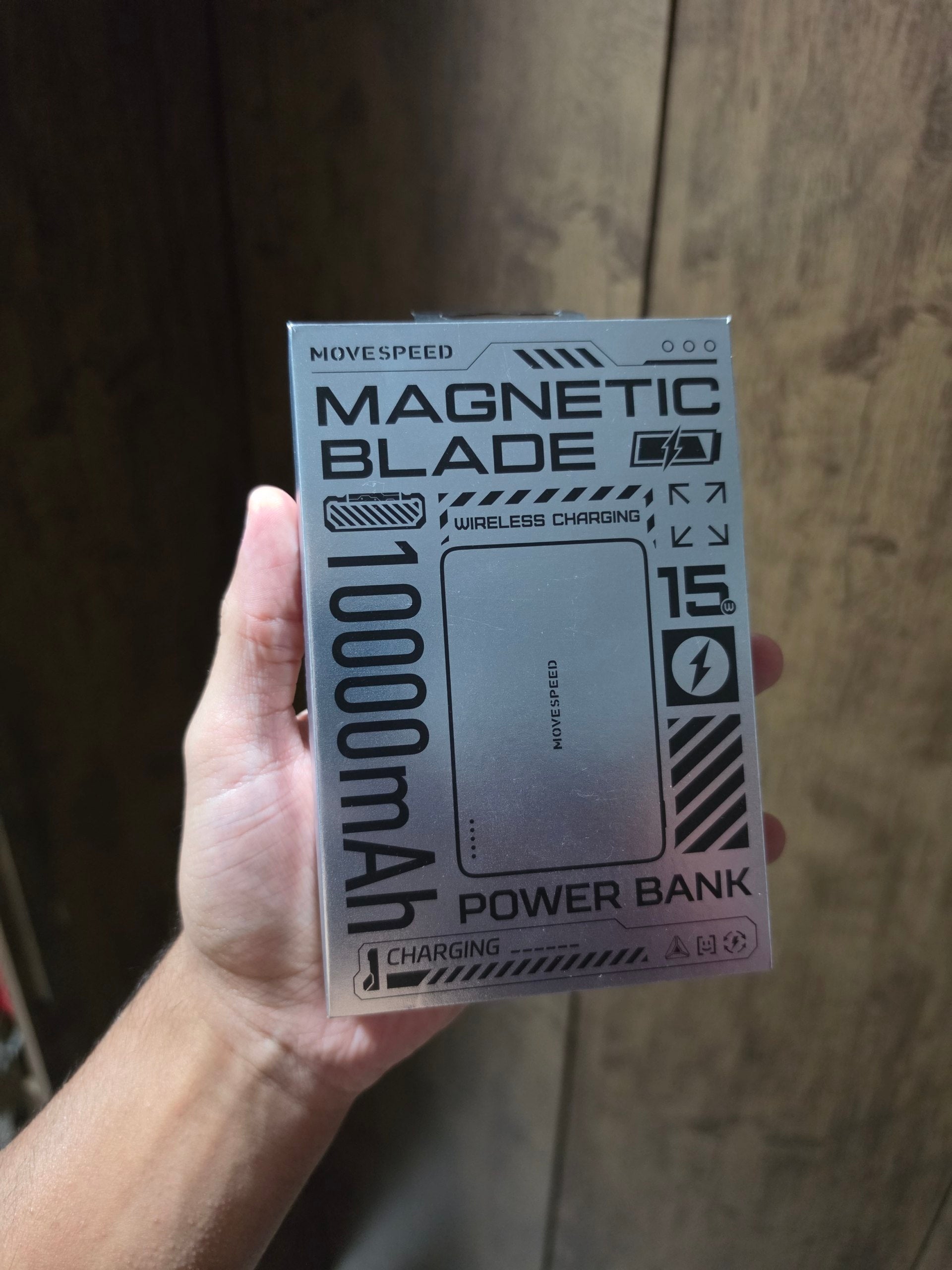 PowerBank Magnética MOVESPEED S10 10000mAh PD 20W MagSafe