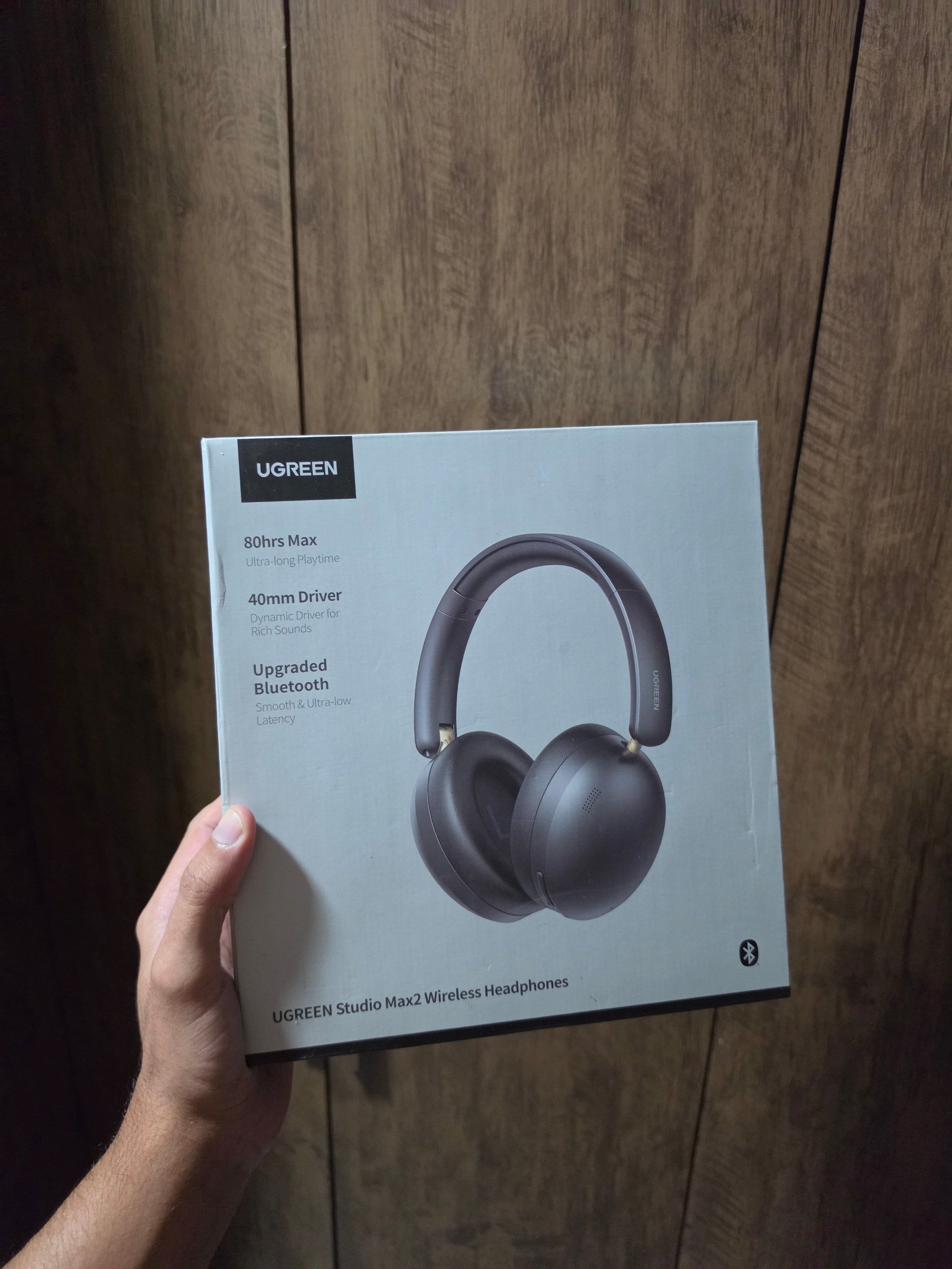 Headphone Bluetooth UGREEN Studio Max2 Hi-Fi 80h Bluetooth 5.4