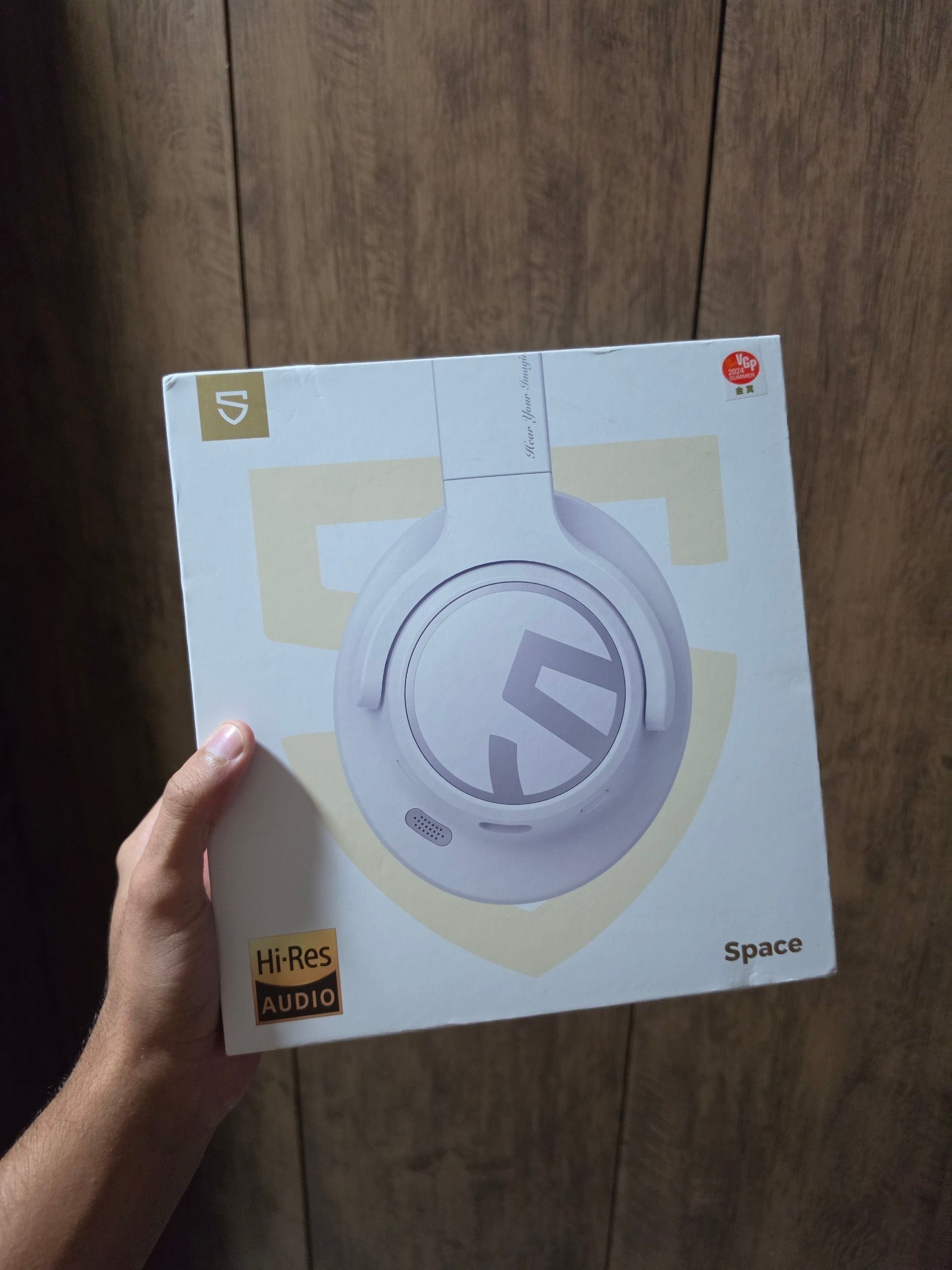 Headphone Bluetooth SoundPEATS Space ANC Hi-Res LDAC 123h