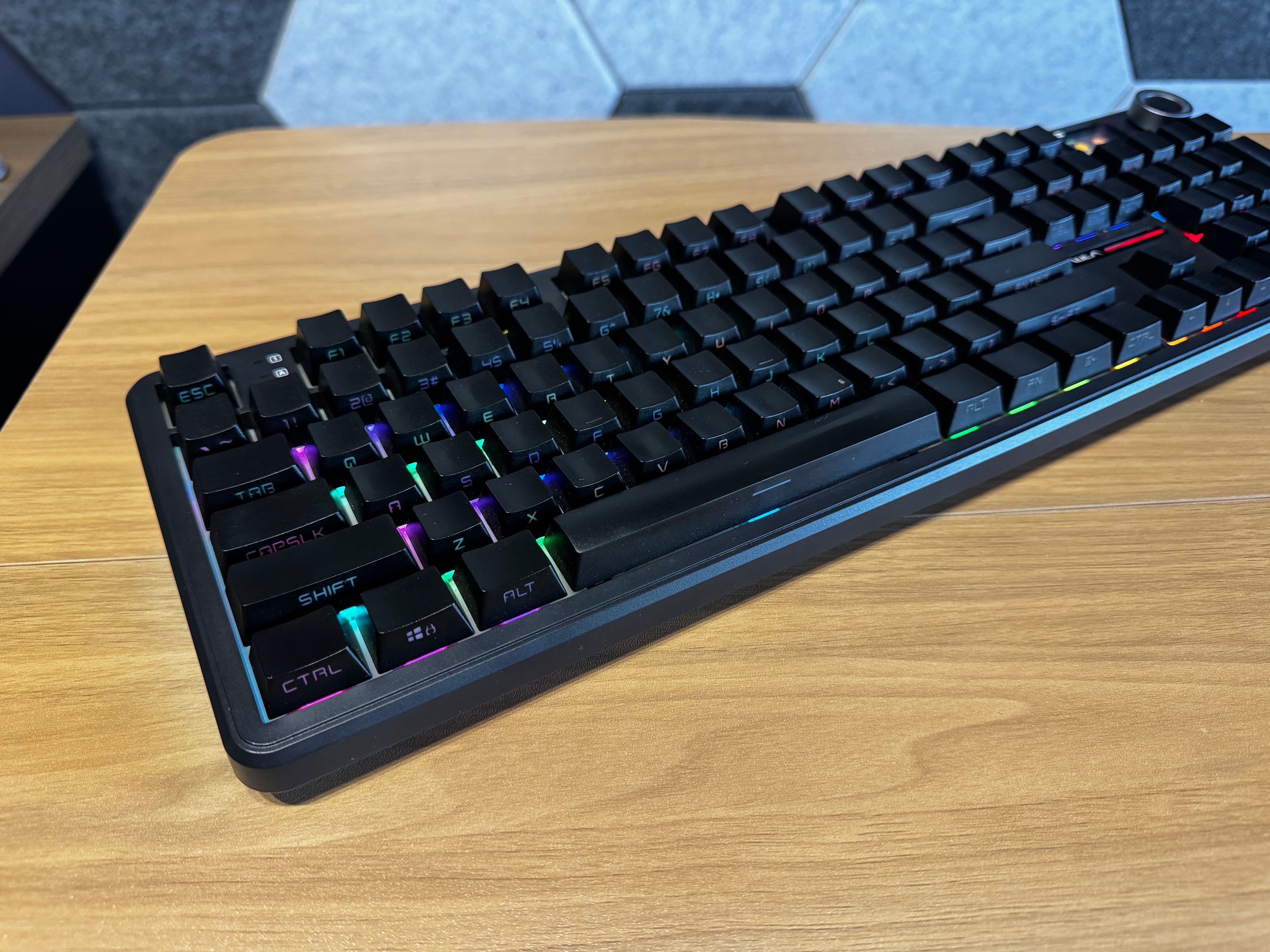 Teclado Mecânico AULA F108 Pro  ⌨️ Wireless, Com display, Hot-Swap, RGB, Sem fios, layout 108%