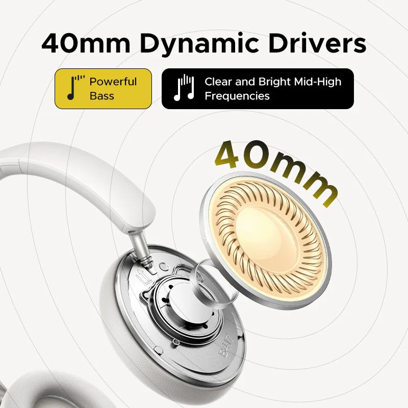 Headphone Bluetooth UGREEN Studio Max2 Hi-Fi 80h Bluetooth 5.4