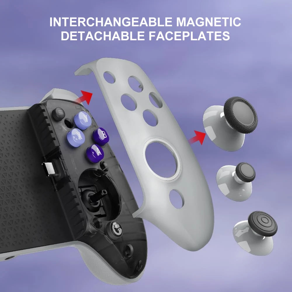 Controle GameSir G8 Galileo USB-C Hall Effect para Android e iPhone