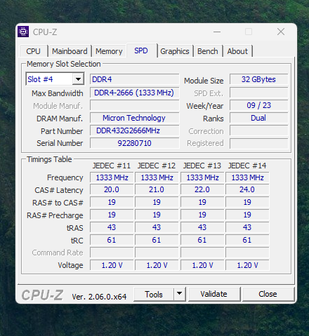 Memória RAM GUDGA – 64GB DDR4 2666MHz
