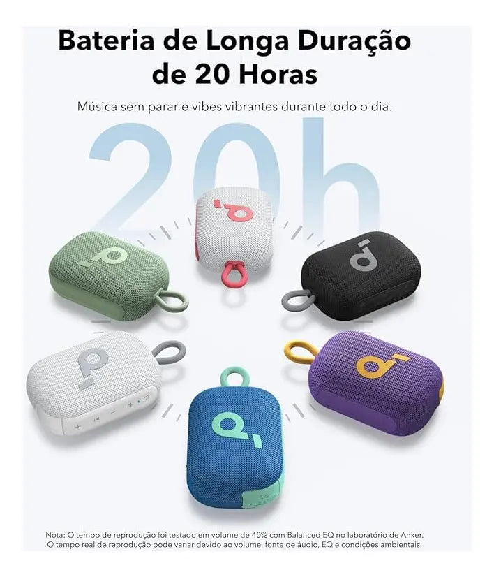 Caixa de Som Bluetooth Anker Soundcore Select 4 Go IP67 20h