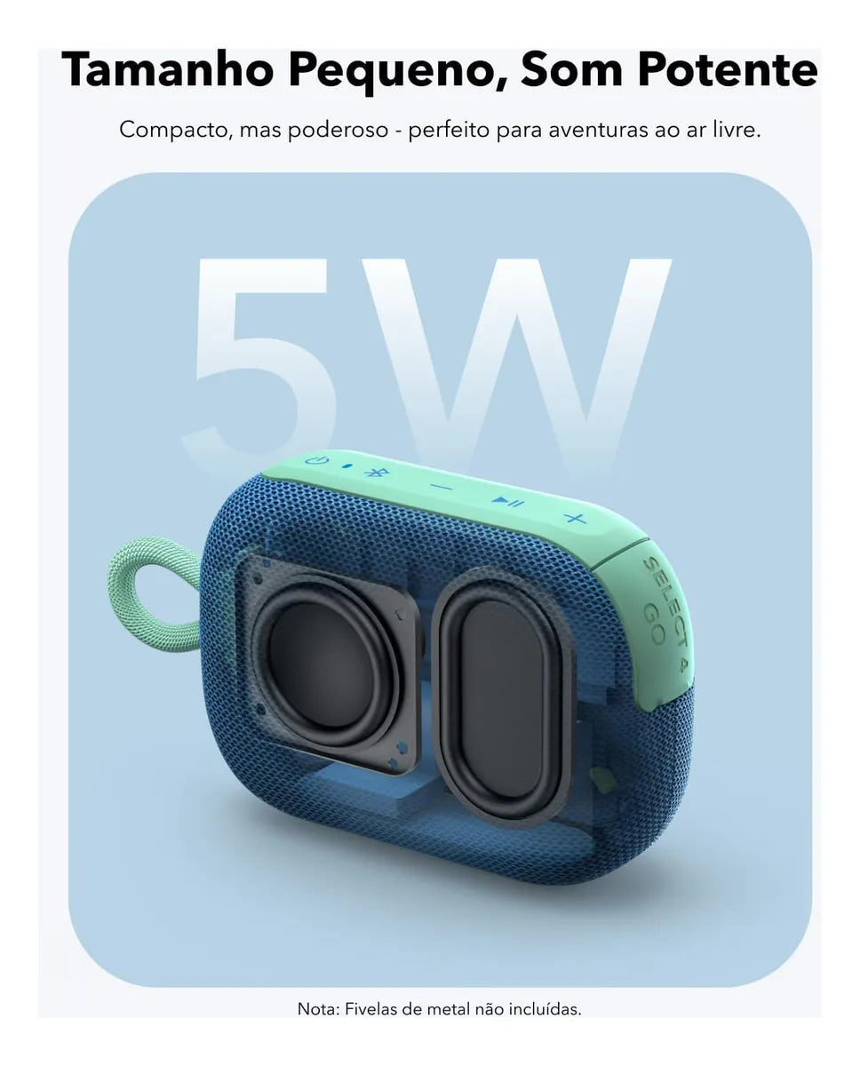 Caixa de Som Bluetooth Anker Soundcore Select 4 Go IP67 20h