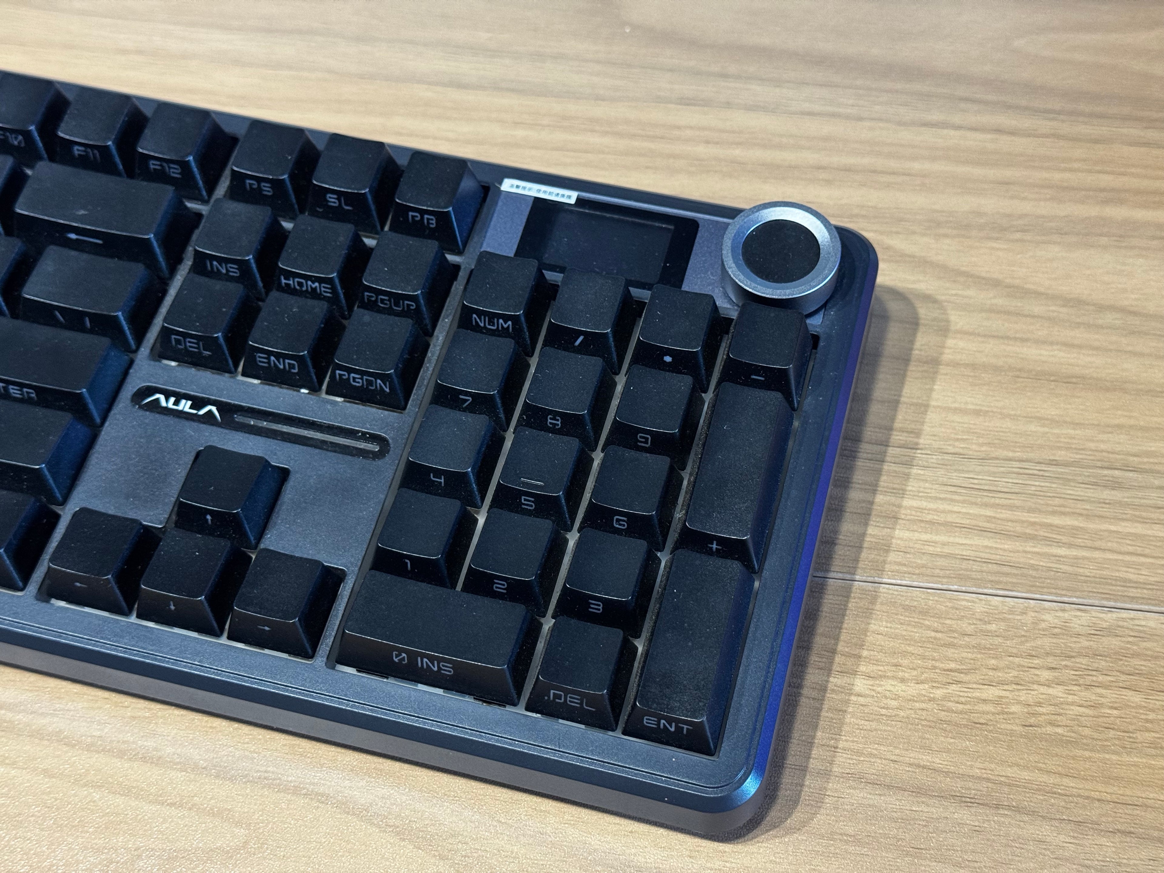 Teclado Mecânico AULA F108 Pro  ⌨️ Wireless, Com display, Hot-Swap, RGB, Sem fios, layout 108%