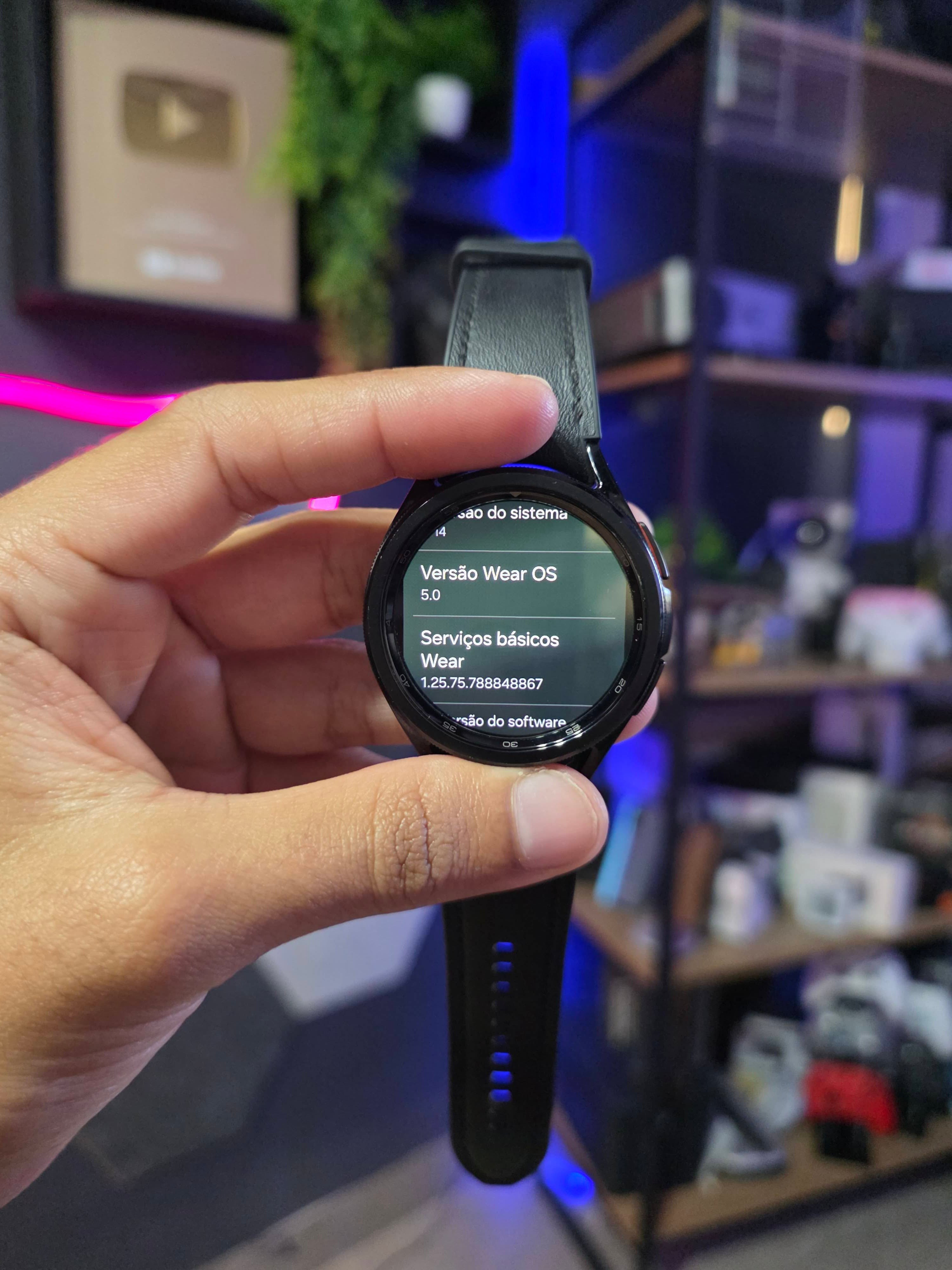 SMARTWATCH GALAXY WATCH 6 CLASSIC 43MM PRETO ⌚