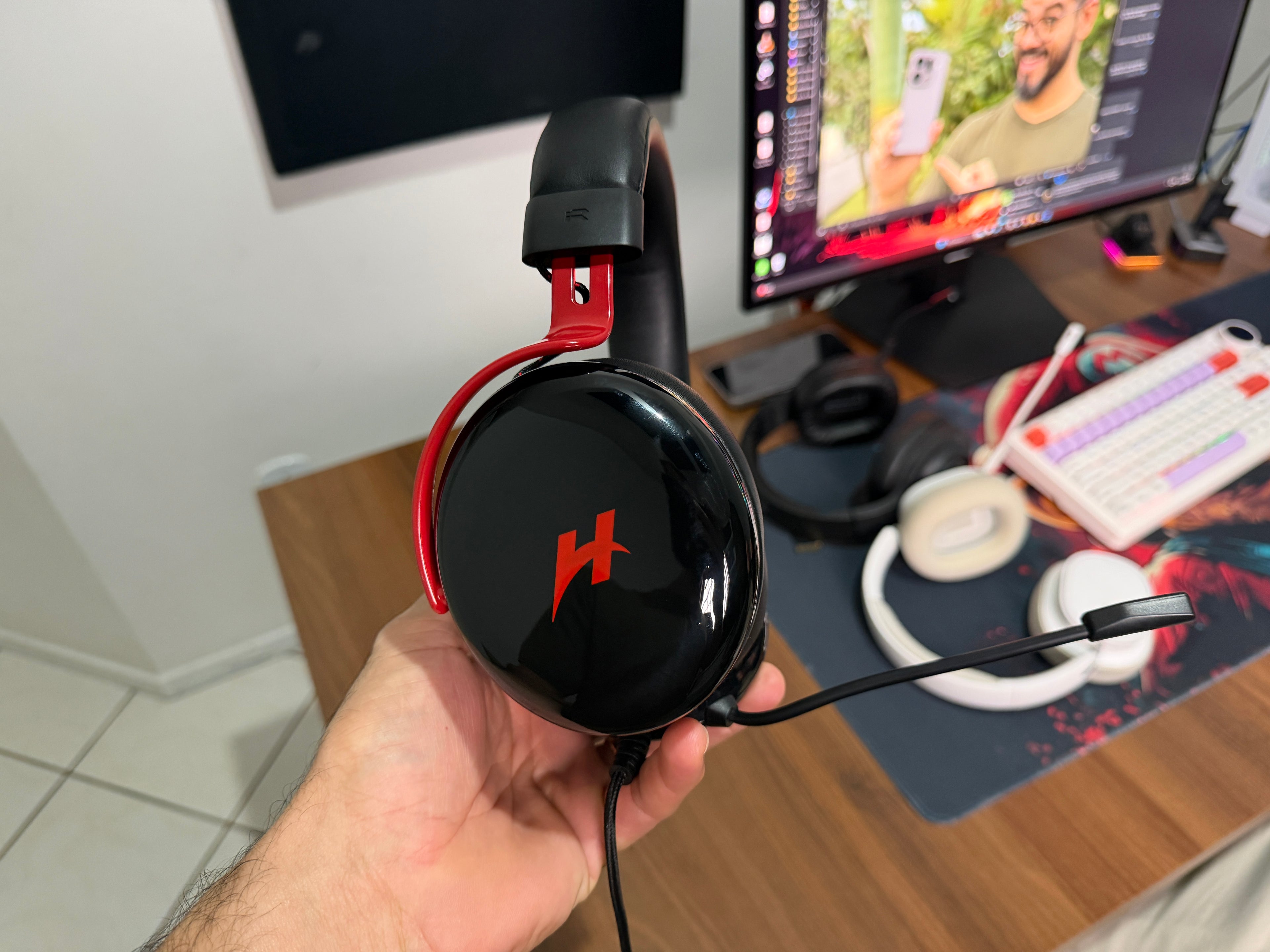 HAYLOU HEXSTORM G1 – FONE GAMER TWS COM RGB E BAIXA LATÊNCIA! 🎮