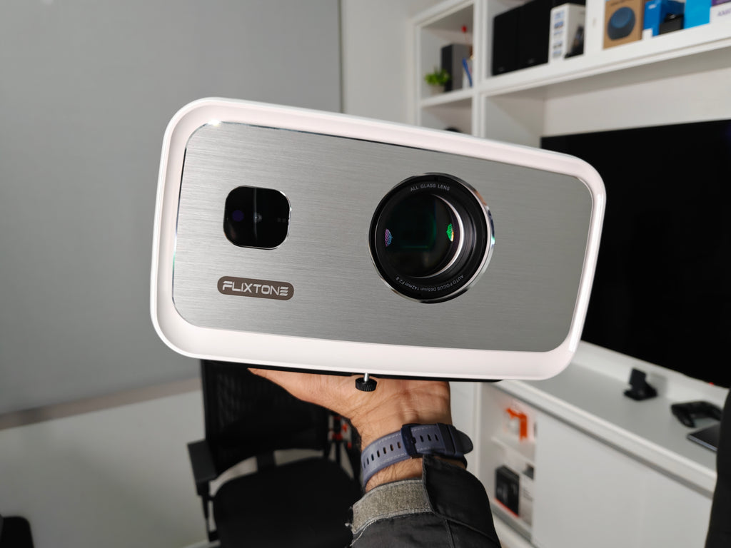 PROJETOR FLIXTONE D10S – FULL HD NATIVO, 4K HDR, ANDROID 15 E 4000 ANSI!