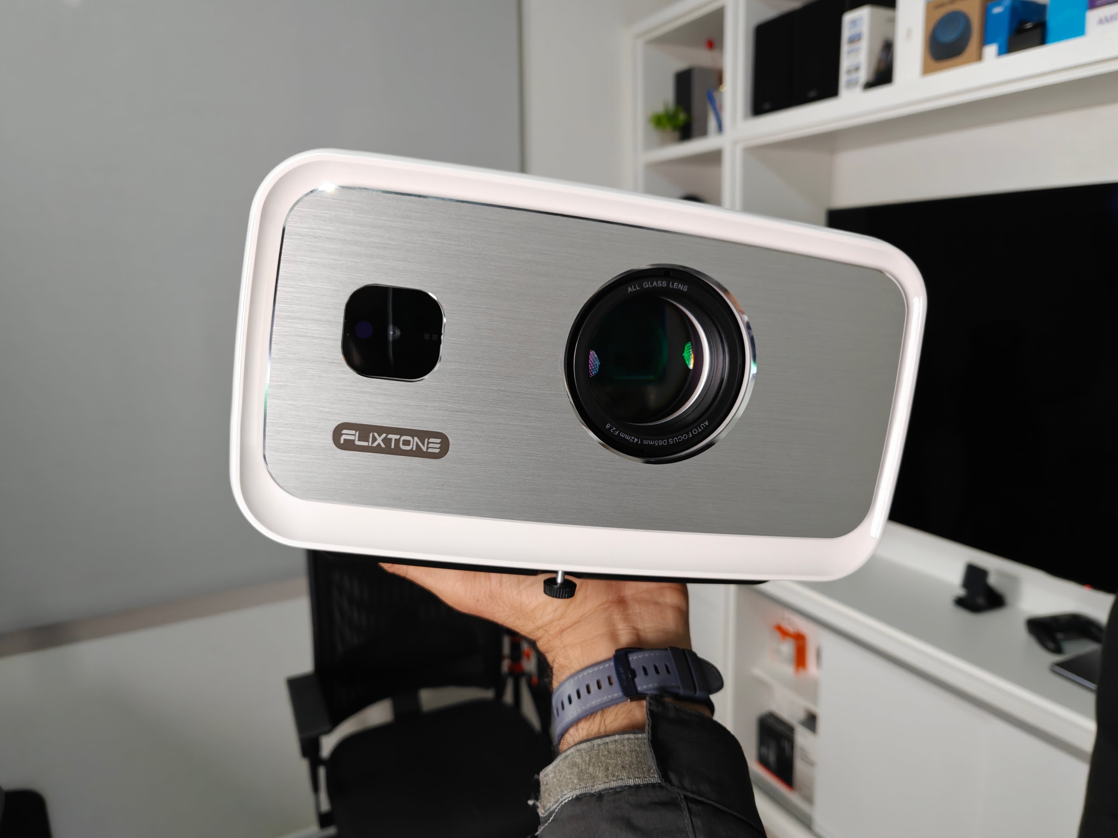 PROJETOR FLIXTONE D10S – FULL HD NATIVO, 4K HDR, ANDROID 15 E 4000 ANSI!