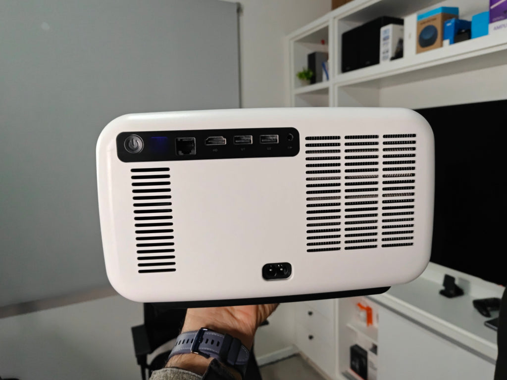 PROJETOR FLIXTONE D10S – FULL HD NATIVO, 4K HDR, ANDROID 15 E 4000 ANSI!