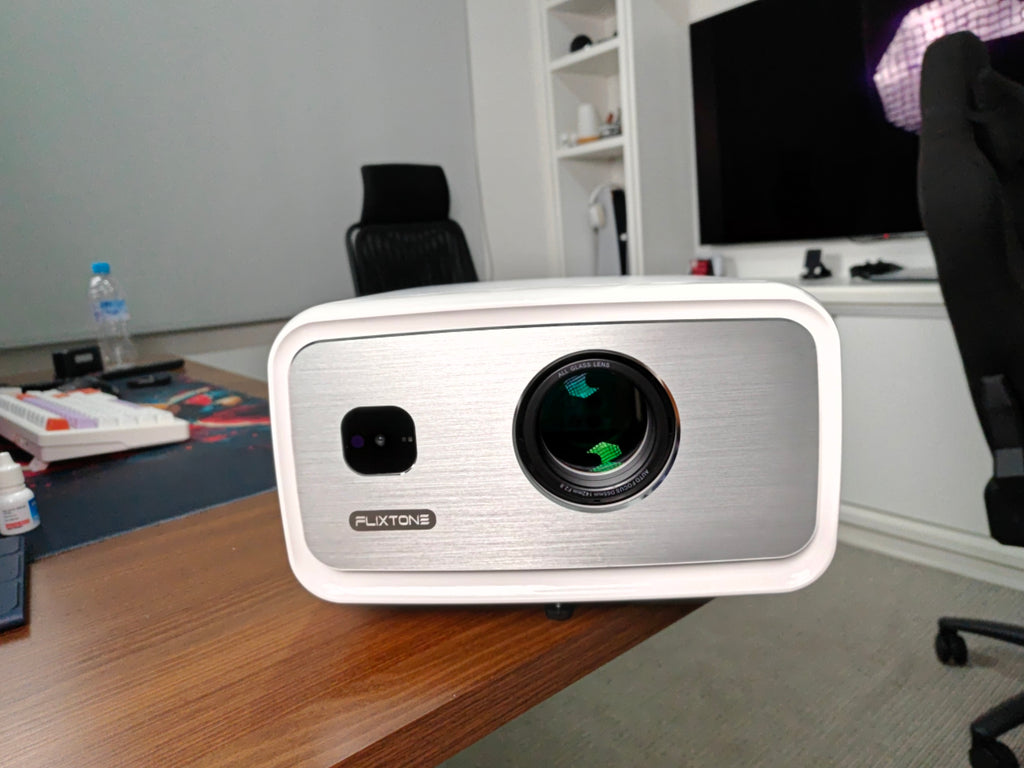 PROJETOR FLIXTONE D10S – FULL HD NATIVO, 4K HDR, ANDROID 15 E 4000 ANSI!