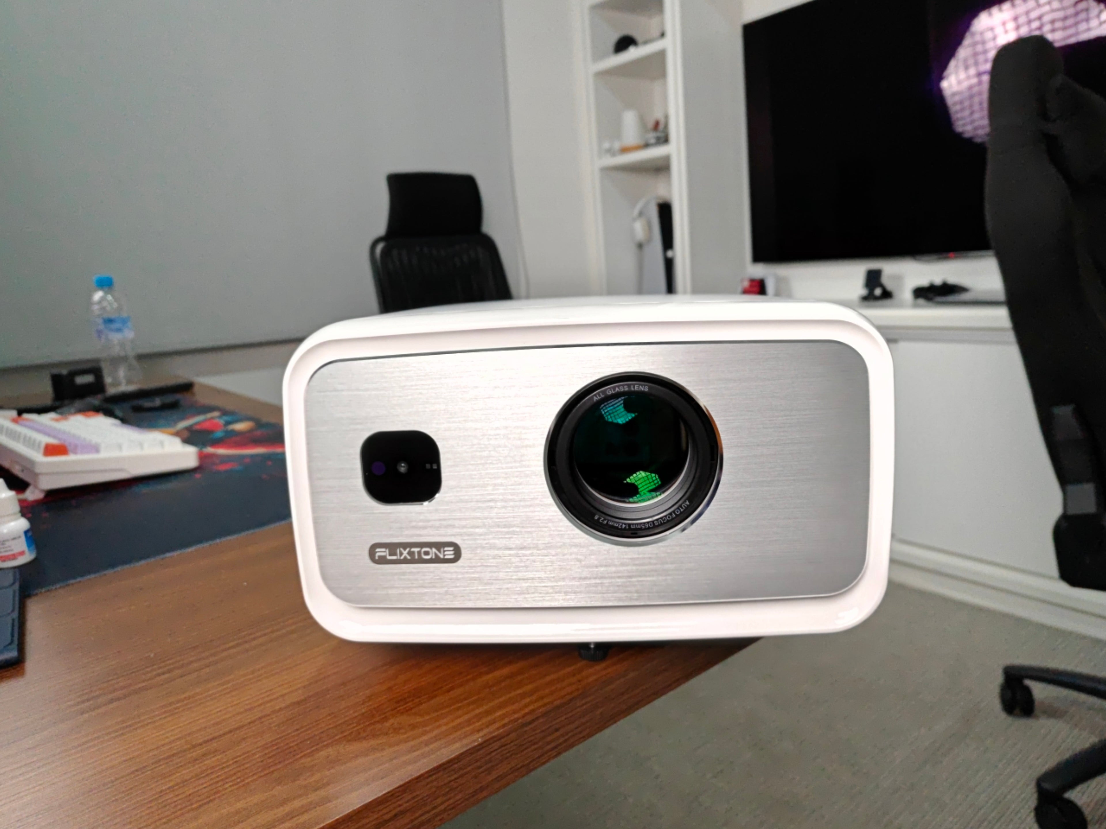 PROJETOR FLIXTONE D10S – FULL HD NATIVO, 4K HDR, ANDROID 15 E 4000 ANSI!