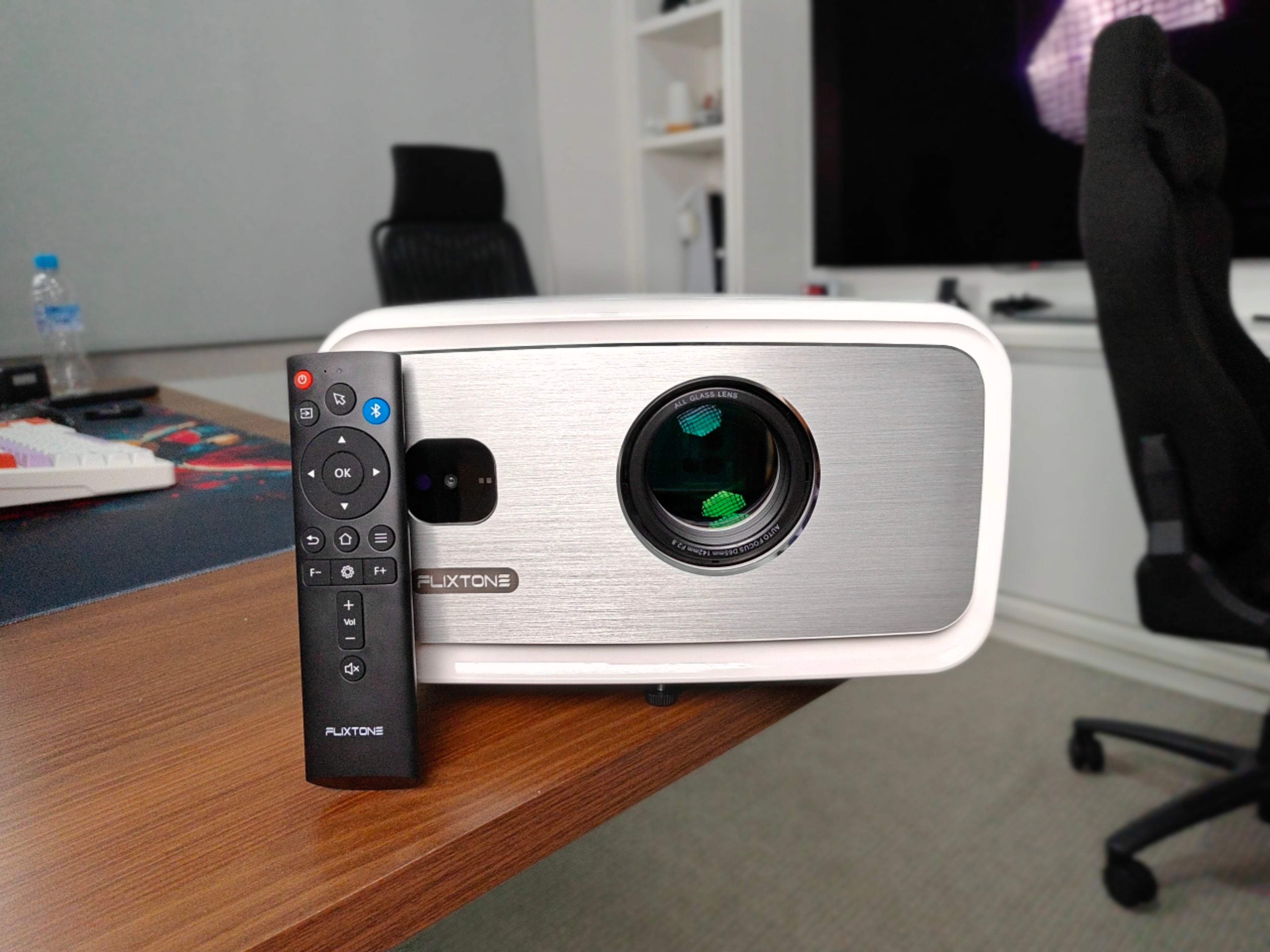 PROJETOR FLIXTONE D10S – FULL HD NATIVO, 4K HDR, ANDROID 15 E 4000 ANSI!