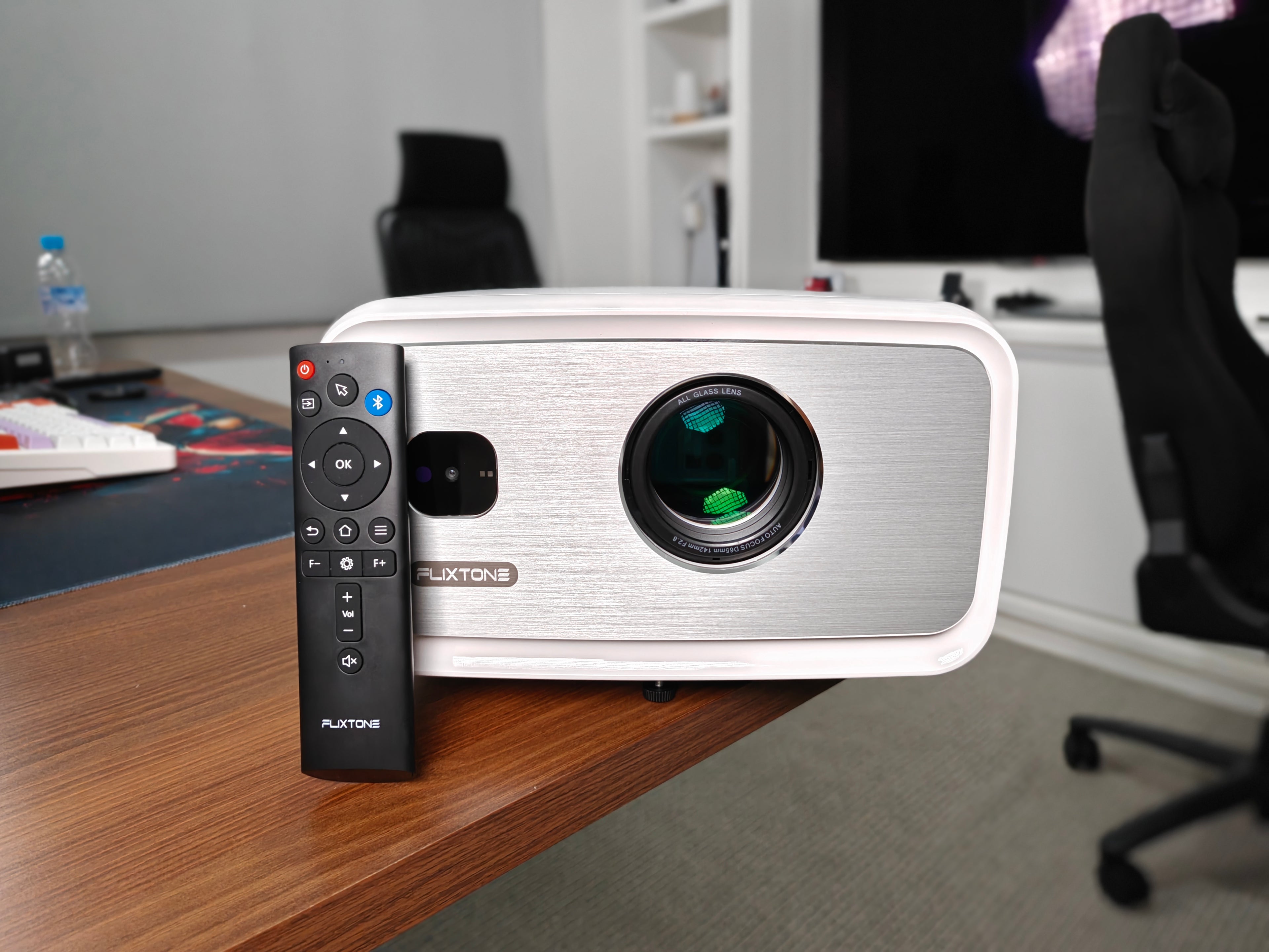PROJETOR FLIXTONE D10S – FULL HD NATIVO, 4K HDR, ANDROID 15 E 4000 ANSI!