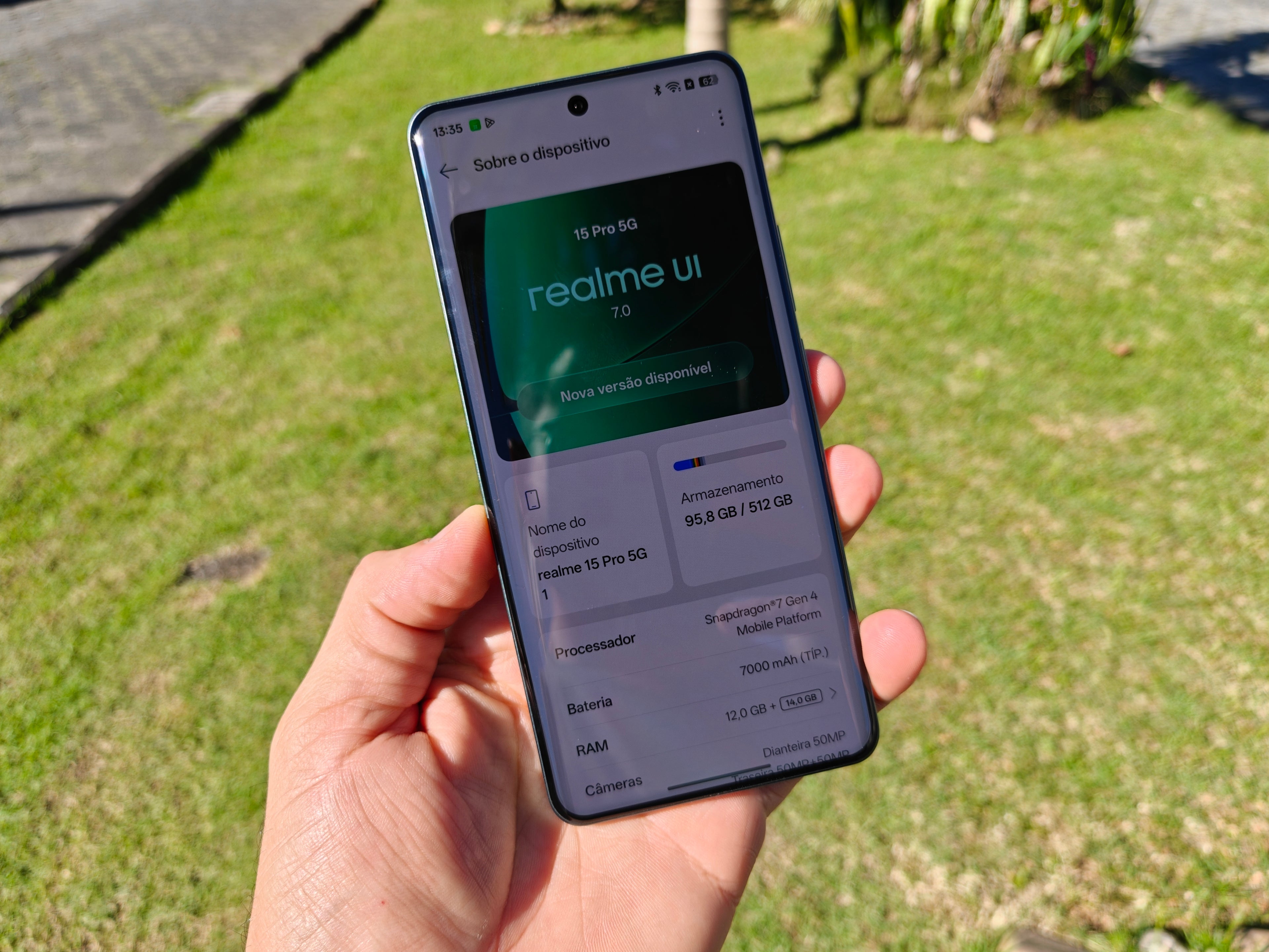 REALME 15 PRO 5G 512GB – TELA AMOLED 144Hz, CÂMERAS DE 50MP E BATERIA GIGANTE DE 7000mAh!