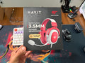 HEADSET GAMER HAVIT H2002D – DRIVER 53MM, MICROFONE REMOVÍVEL E COMPATÍVEL COM PS4/XBOX e PC
