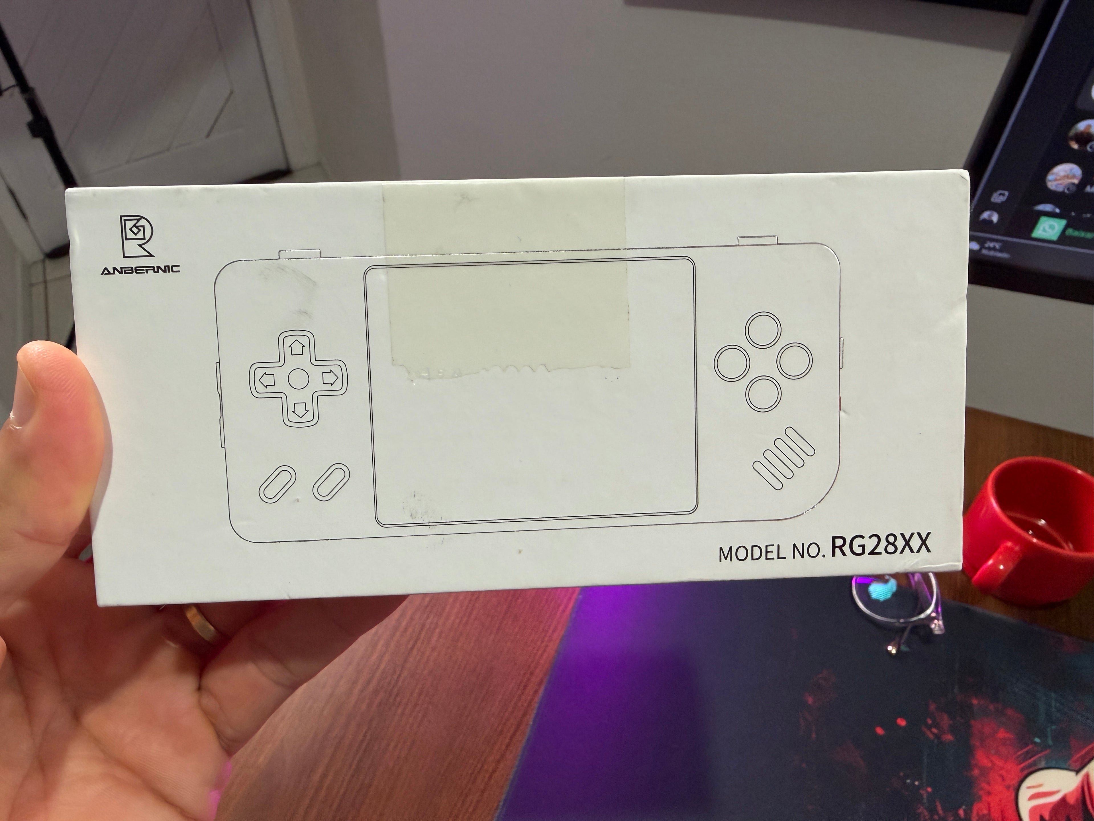 CONSOLE RETRÔ ANBERNIC RG28XX – +5000 JOGOS, PORTÁTIL E COM SAÍDA HDMI! 🎮