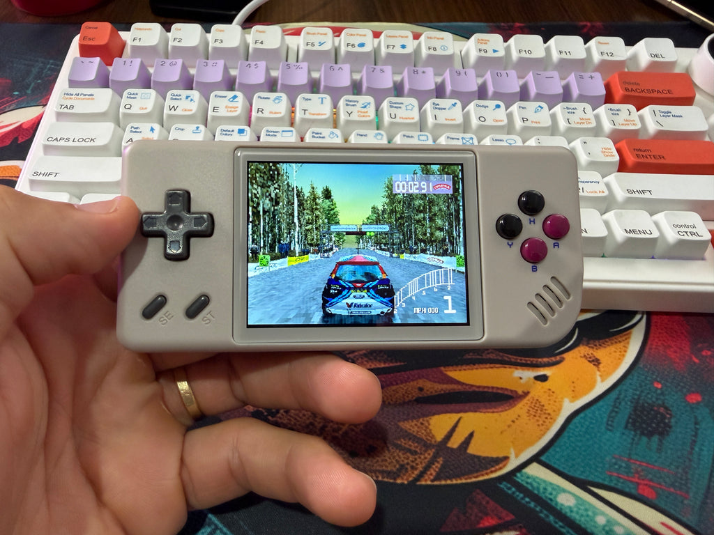CONSOLE RETRÔ ANBERNIC RG28XX – +5000 JOGOS, PORTÁTIL E COM SAÍDA HDMI! 🎮