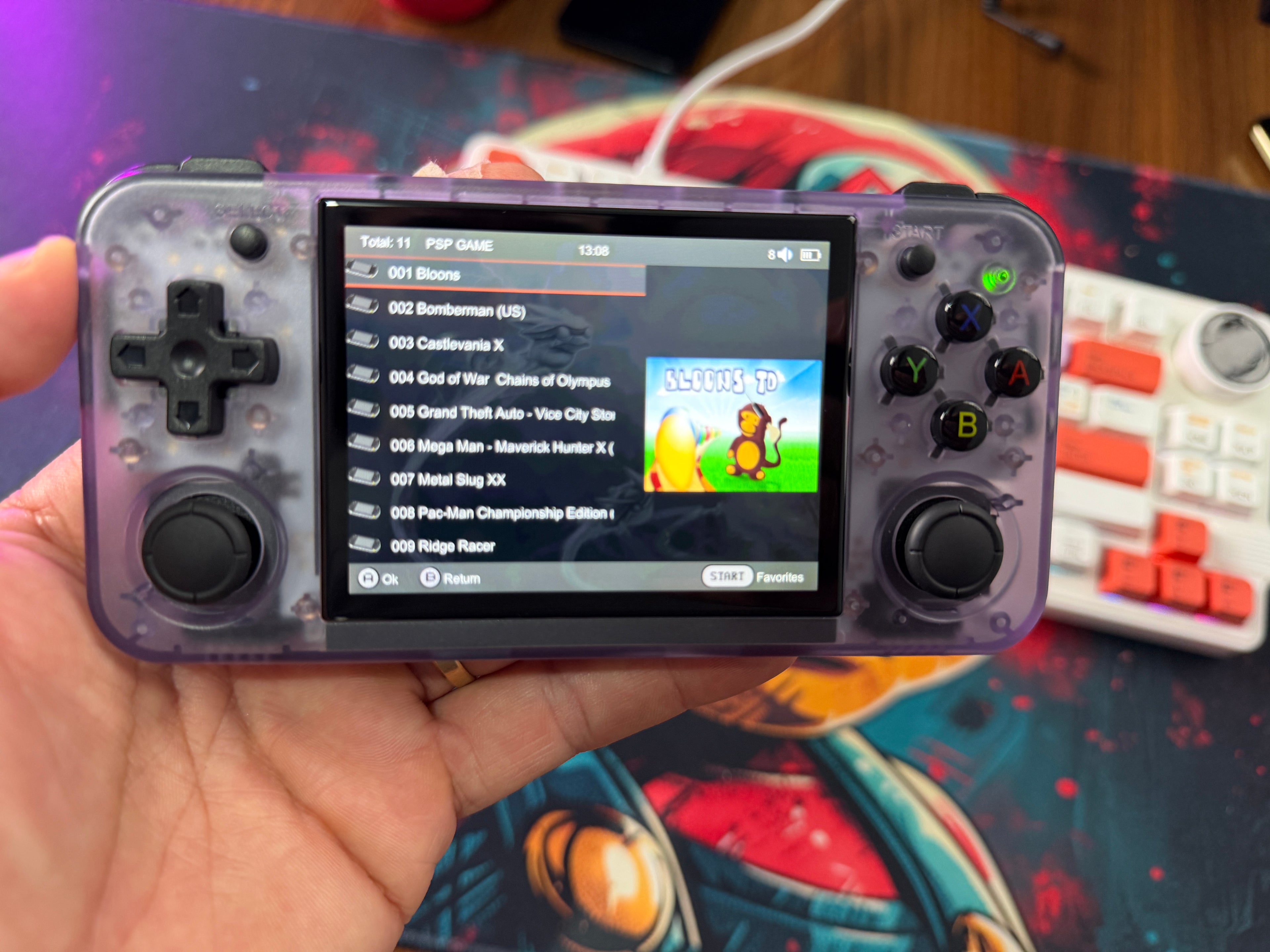 ANBERNIC RG35XX H – CONSOLE RETRÔ COM ANALÓGICOS, HDMI E +5000 JOGOS! 🎮