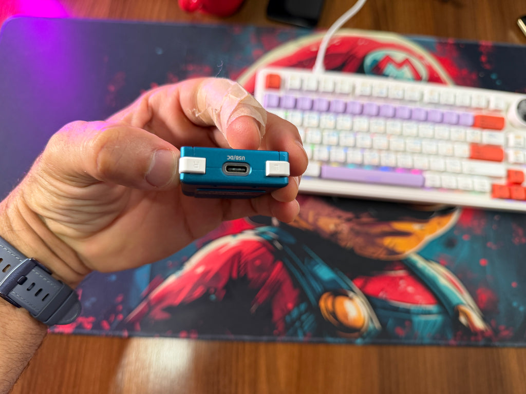 ANBERNIC RG NANO – MINI CONSOLE RETRÔ COM +5000 JOGOS QUE CABE NO BOLSO! 🎮