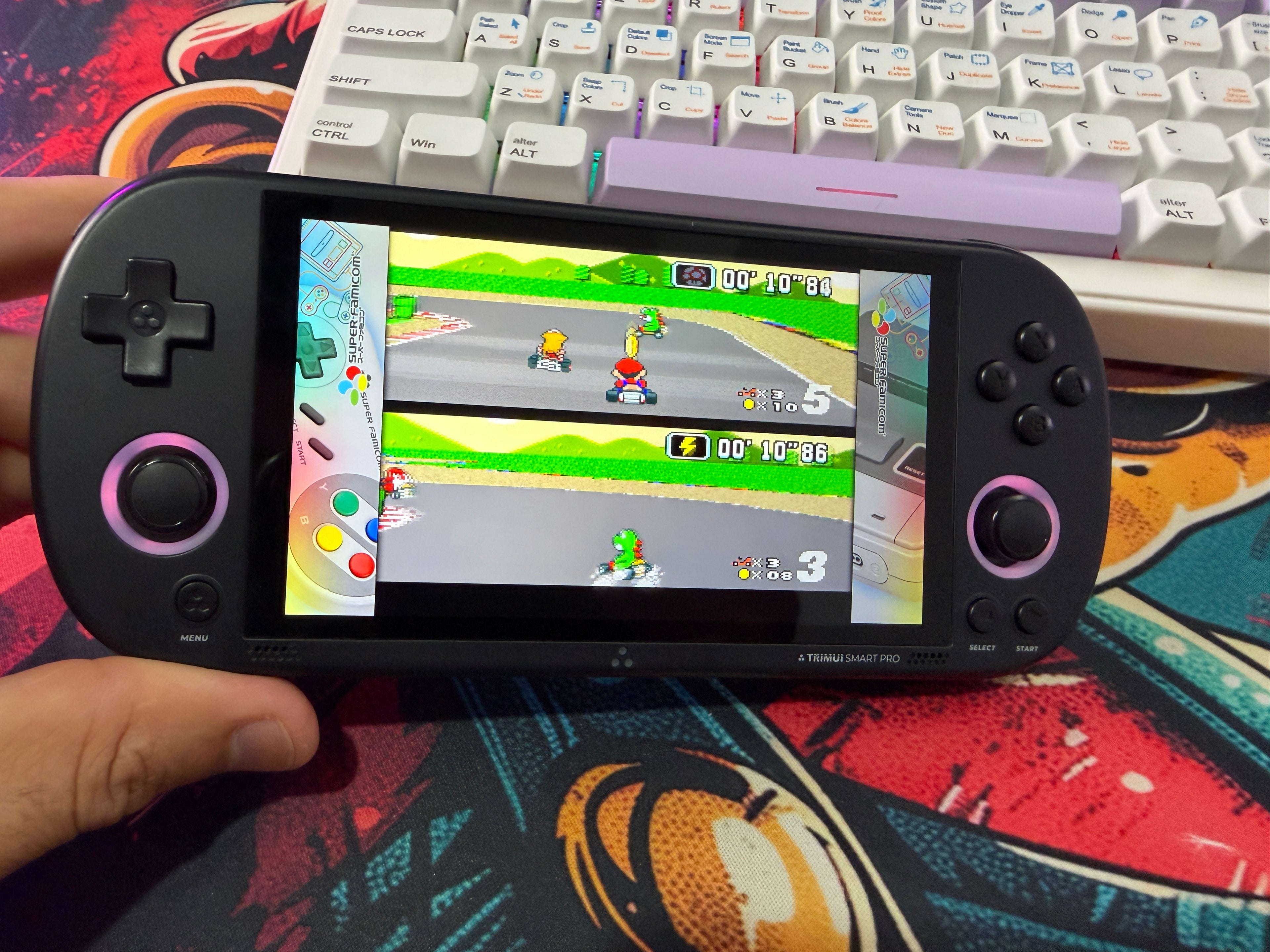 CONSOLE PORTÁTIL TRIMUI SMART PRO 256GB – TELA GRANDE, MUITOS JOGOS E ALTO DESEMPENHO! 🎮