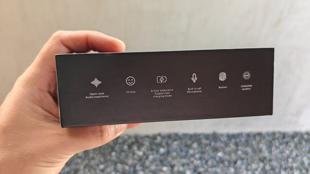 ÓCULOS BLUETOOTH COM FONE INTEGRADO – BLITZWOLF BW-G02 COM PROTEÇÃO UV! 🕶️🎧