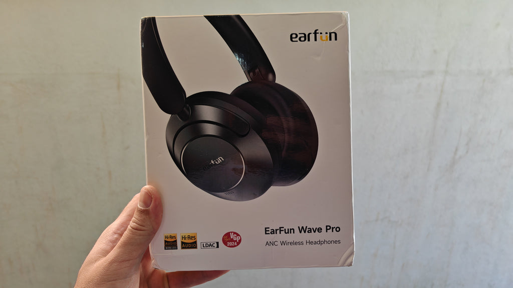 EarFun Wave Pro Hi‑Res Wireless Headphones – Headphone Bluetooth Hi-Res com ANC