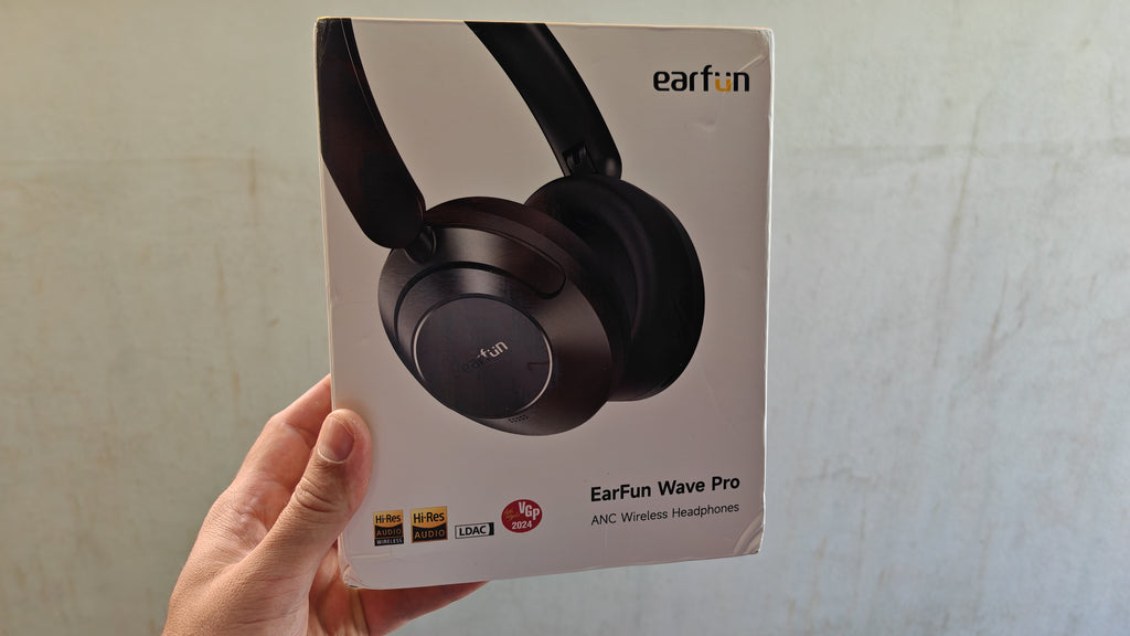 EarFun Wave Pro Hi‑Res Wireless Headphones – Headphone Bluetooth Hi-Res com ANC