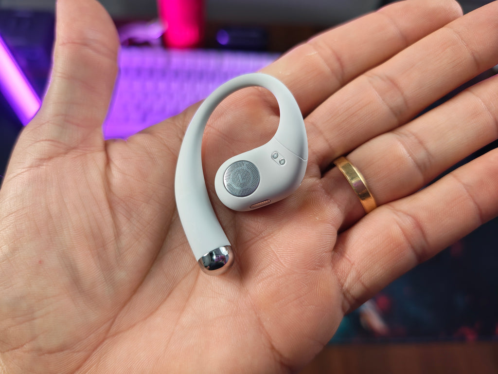 QCY CROSSKY R70 – FONE OPEN-EAR HI-RES COM LDAC, BLUETOOTH 6.0 E ATÉ 52H DE BATERIA!