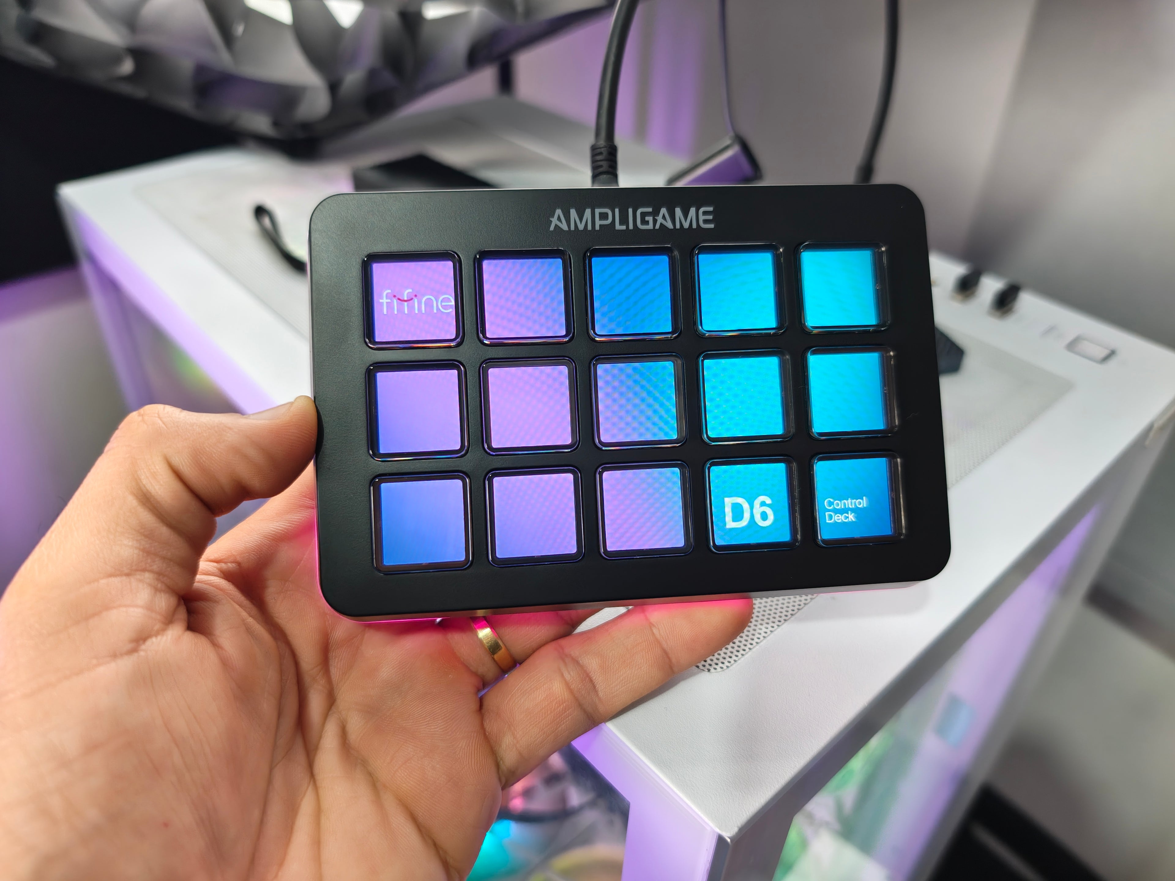 FIFINE D6 STREAM CONTROLLER – ATALHOS PROGRAMÁVEIS PARA LIVES, EDIÇÃO E PRODUTIVIDADE!