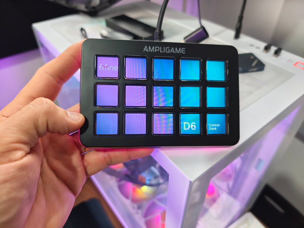 FIFINE D6 STREAM CONTROLLER – ATALHOS PROGRAMÁVEIS PARA LIVES, EDIÇÃO E PRODUTIVIDADE!