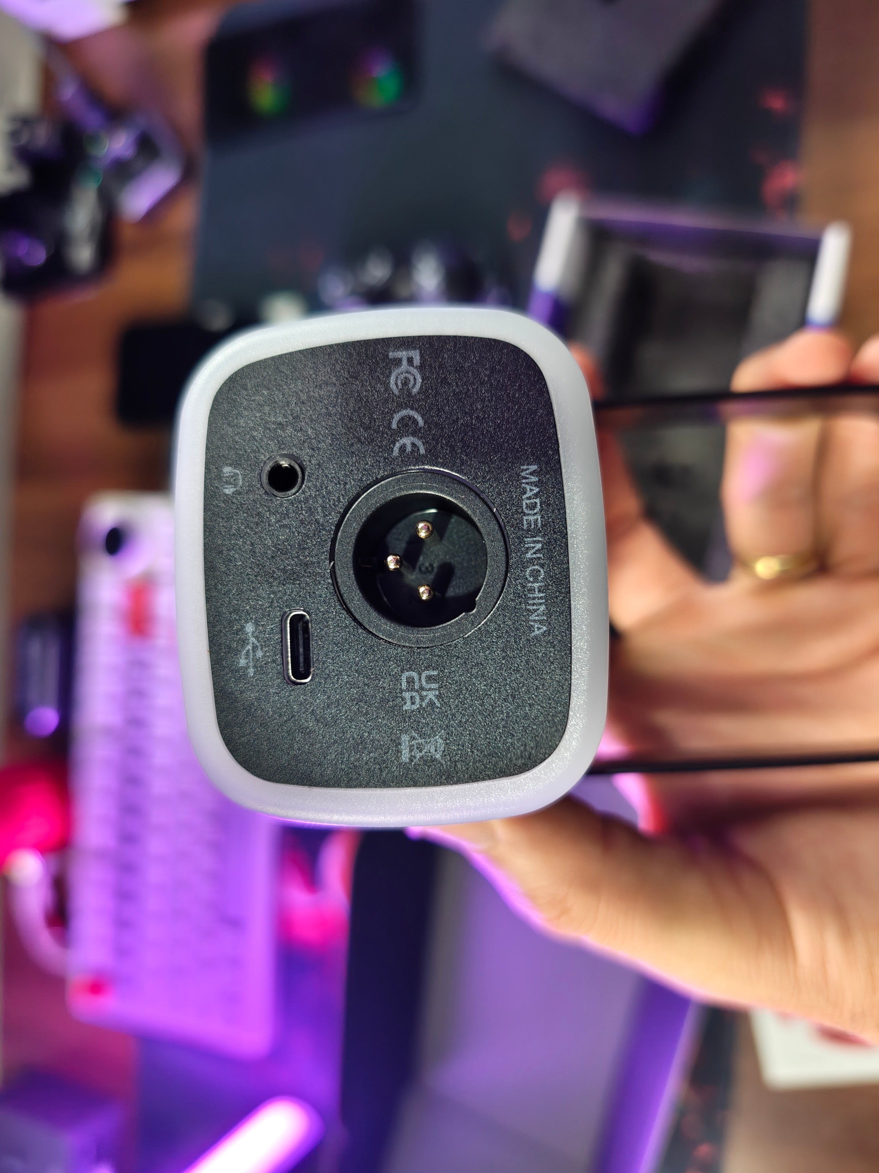 MICROFONE  FIFINE AM8 – MICROFONE USB/XLR COM RGB, QUALIDADE PROFISSIONAL E ÁUDIO CRISTALINO!