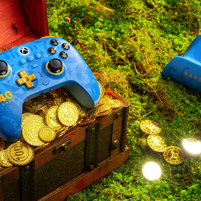 Controle 8BitDo Ultimate 3 Edição especial RARE, licenciado pela Microsot, funciona no Xbox sem fios