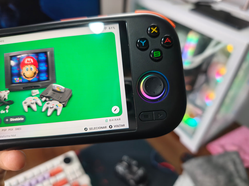 MANGMI AIR X VIDEOGAME PORTÁTIL RETRÔ 4GB RAM 64GB TELA 5.5 BATERIA 5000MAH