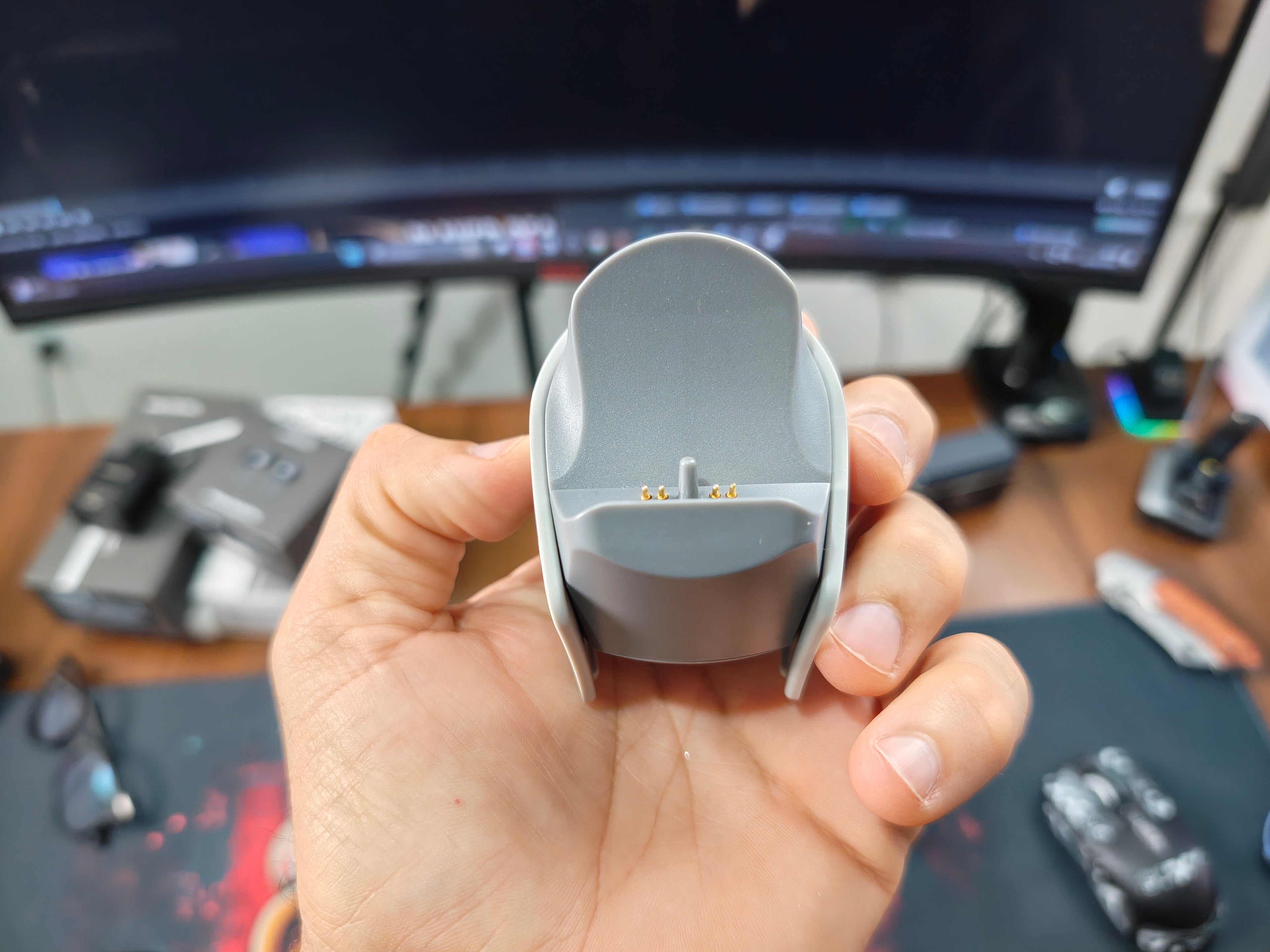 CONTROLE FANTECH NOVA II SEM FIO COM GIROSCÓPIO, JOYSTICK HALL E DOCK DE CARREGAMENTO INCLUSO