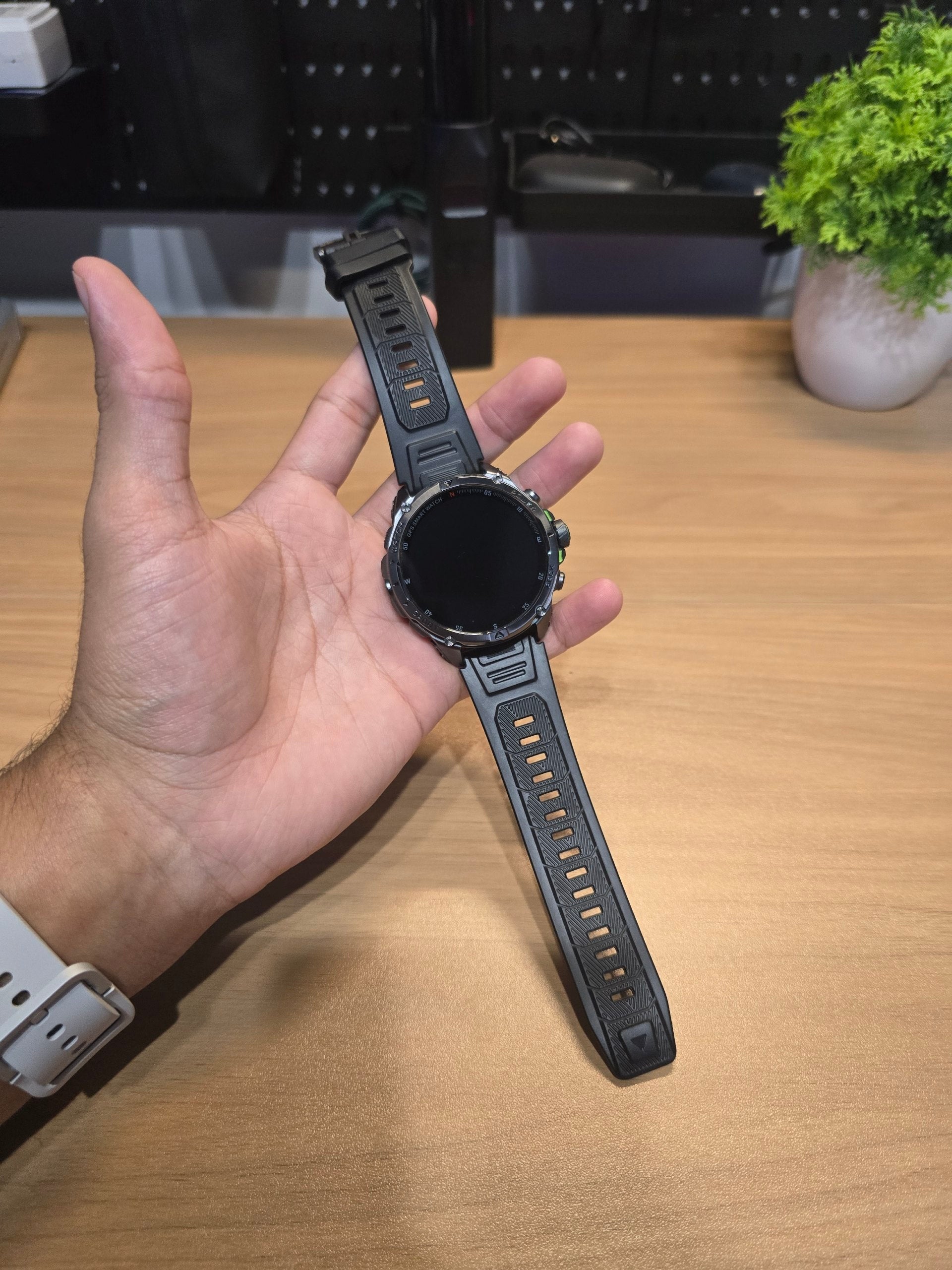 Smartwatch KUMI U5 Pro ⌚ com ChatGPT, GPS L1 e L5, Tela AMOLEd